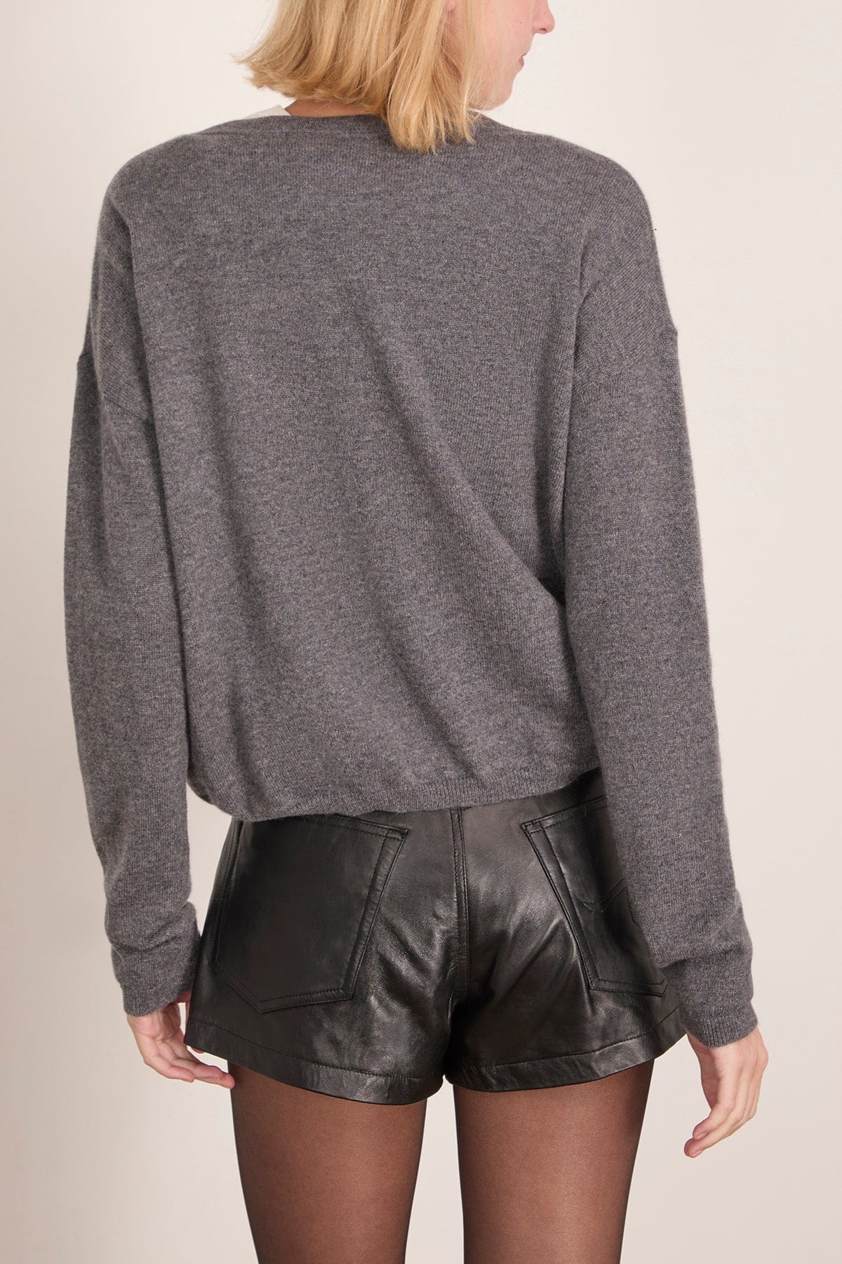 Abby Cardigan in Graphite - Image 4