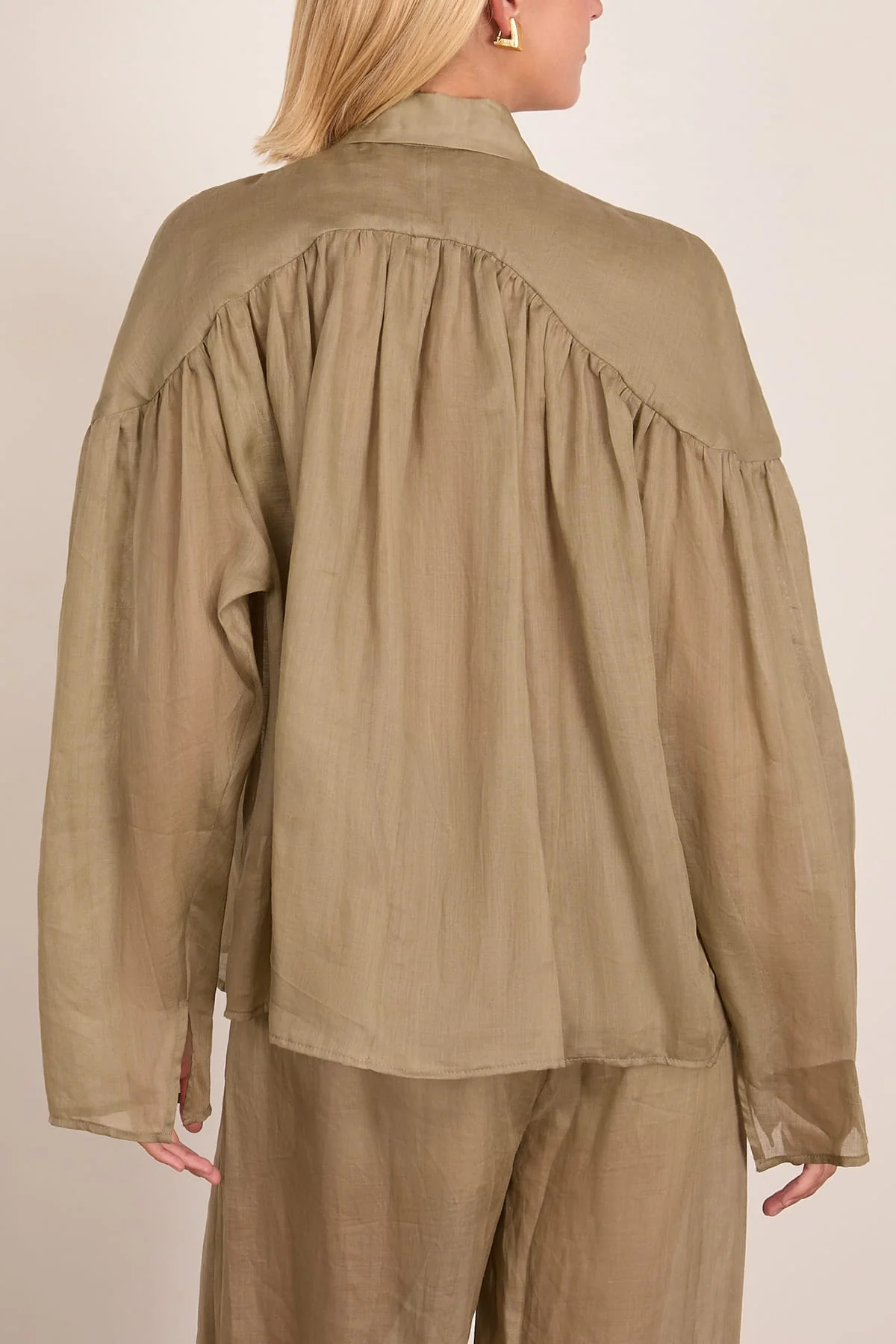 Airy Blouse in Nettle - Image 4
