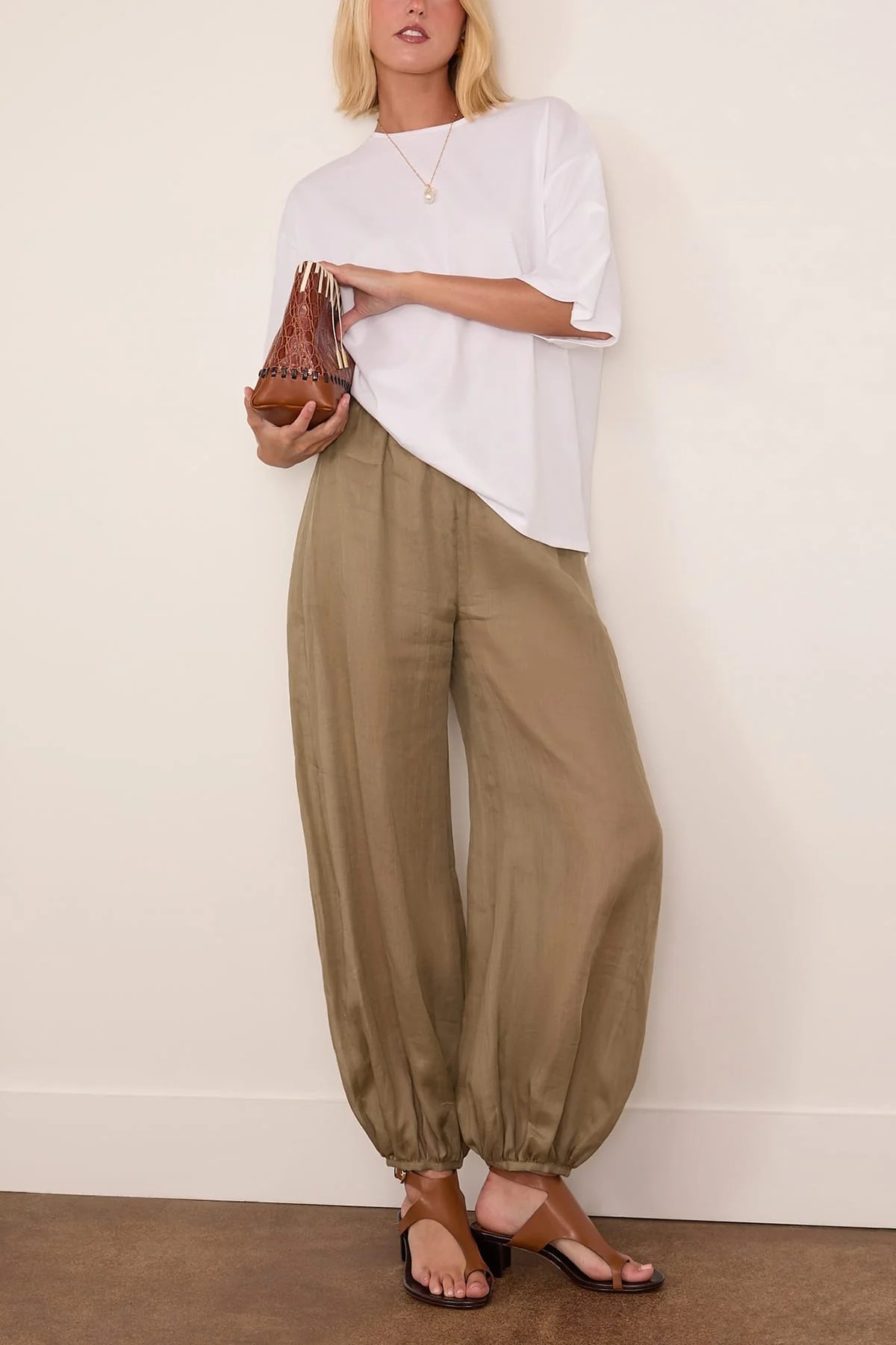 Airy Trouser in Nettle - Image 2
