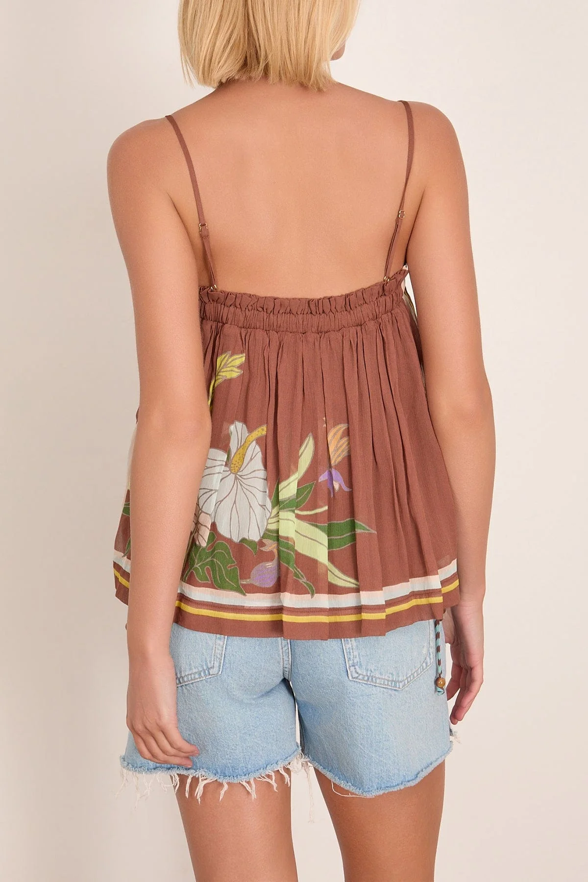 Alfie Ruched Top in Multi - Image 4