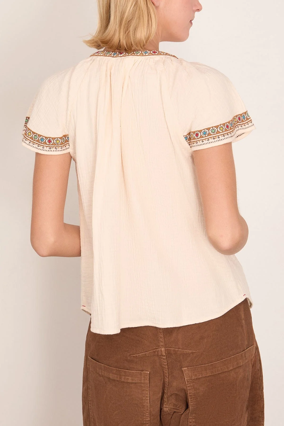 Ambry Top in Oysterette - Image 4
