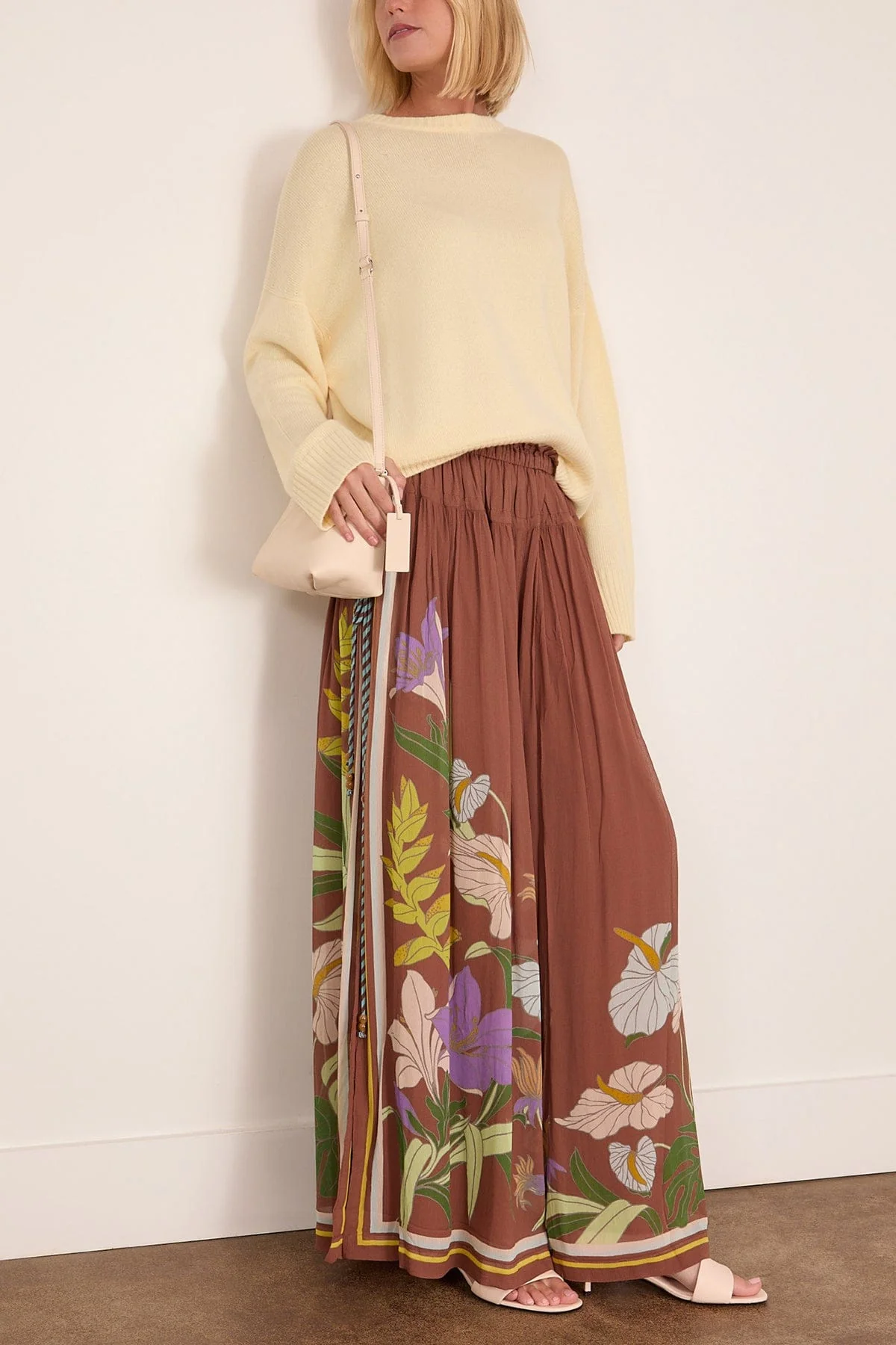 Anton Crewneck Sweater in Butter - Image 2