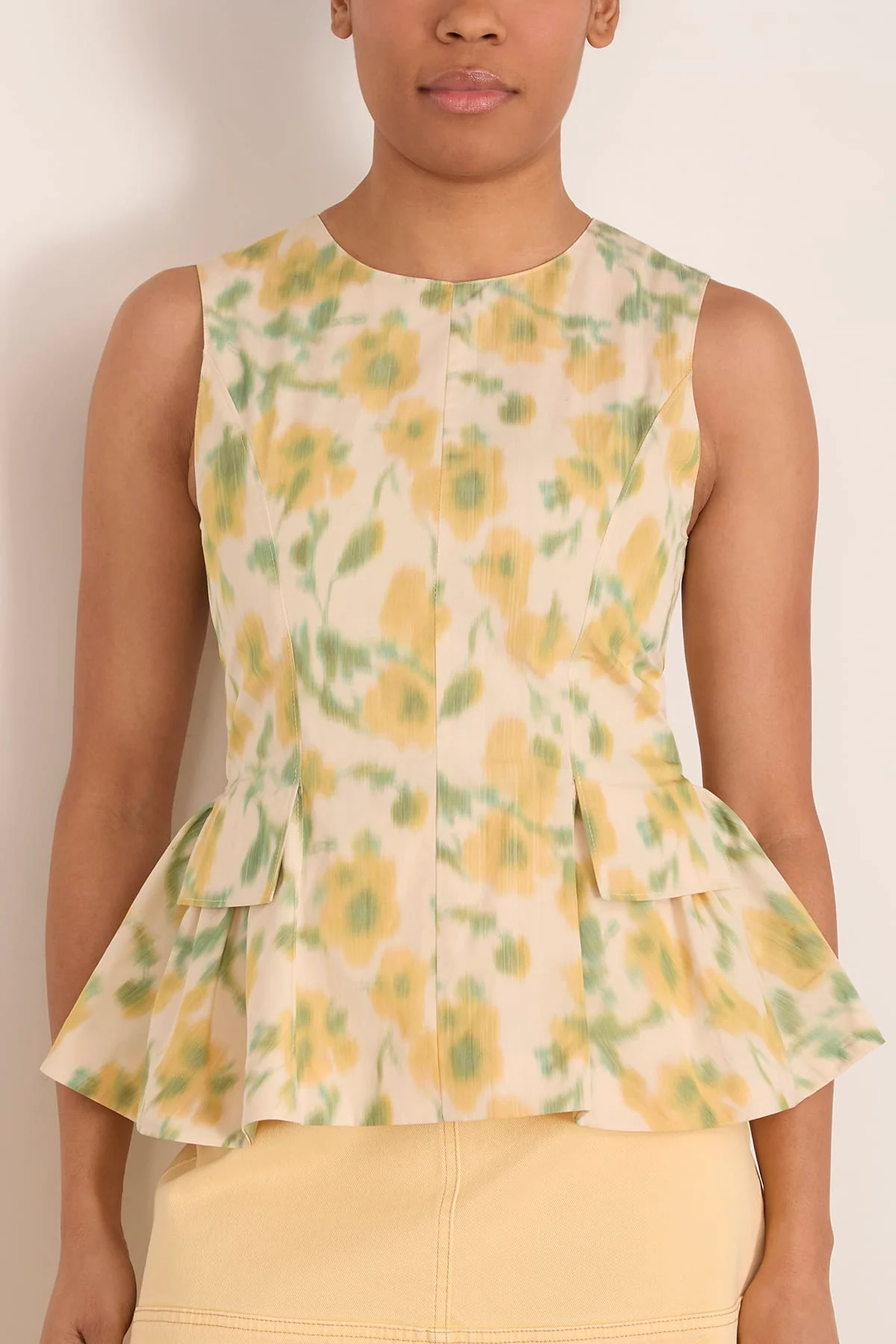 Astrid Top in Butter Multi - Image 3