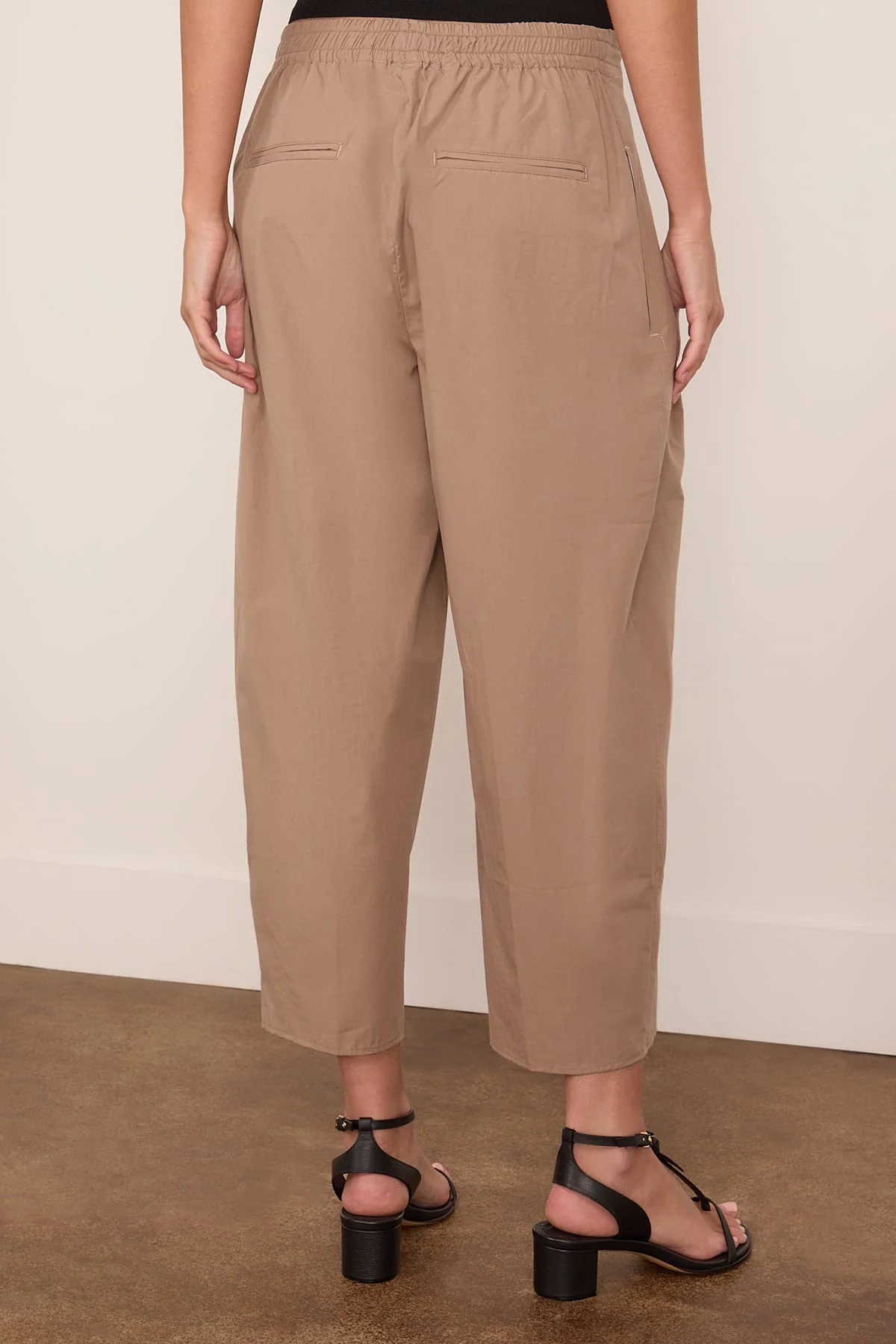 Balloon Drawstring Trouser in Mouseback - Image 4
