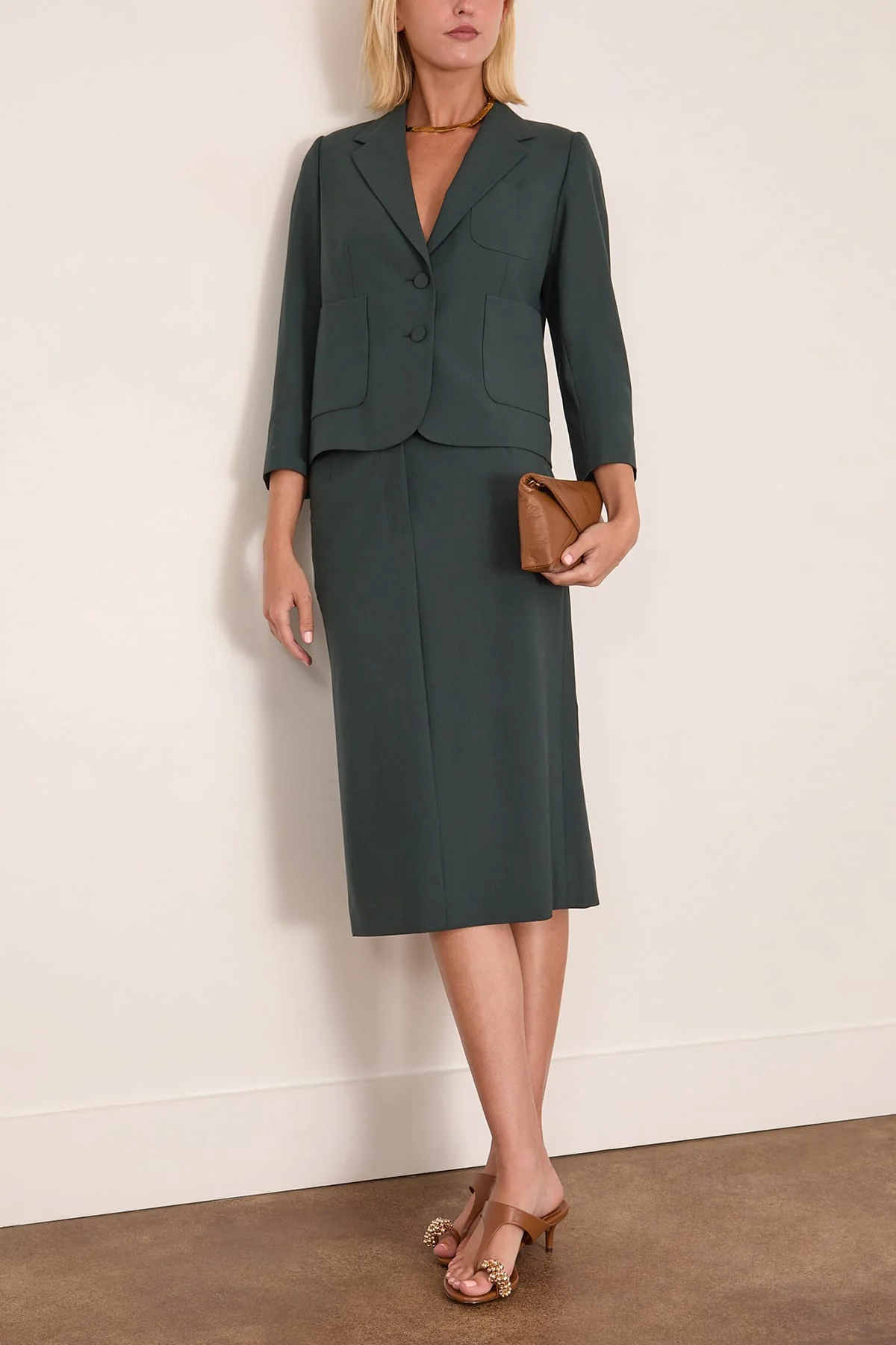 Bamis Jacket in Dark Green - Image 2