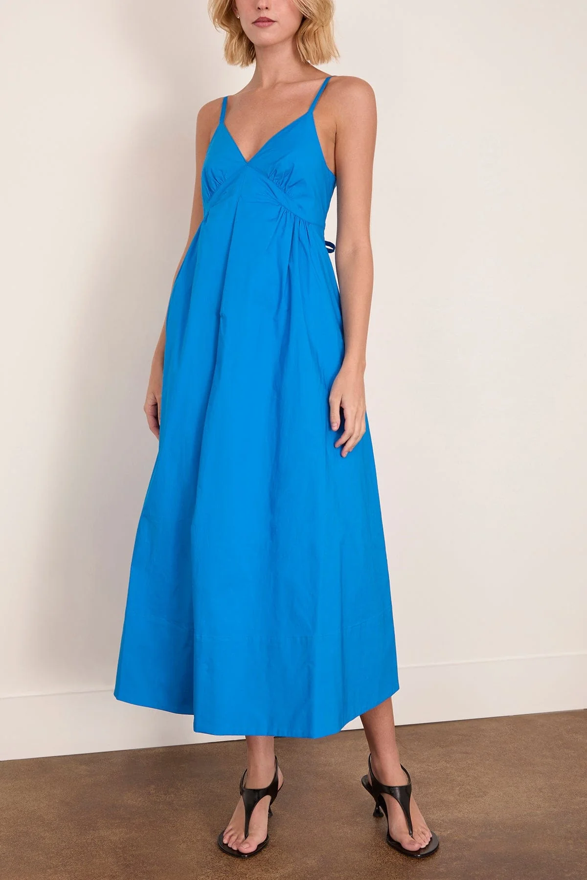 Barker Dress in Cyan - Image 3