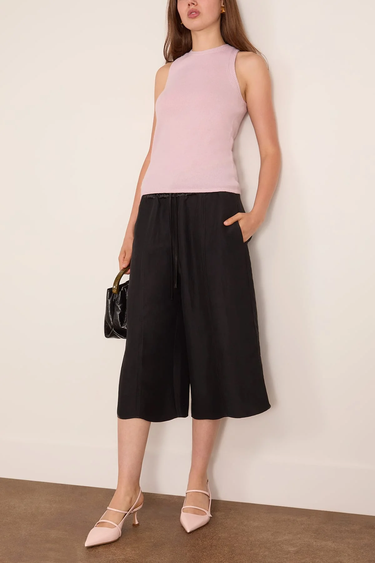 Basketball Culotte in Black - Image 2
