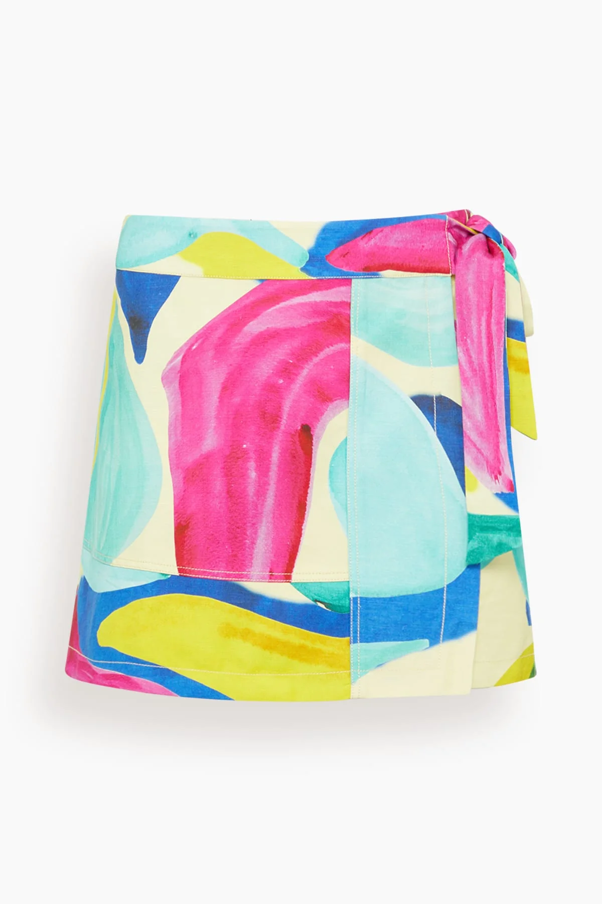Bay Skirt in Stroke of Spring