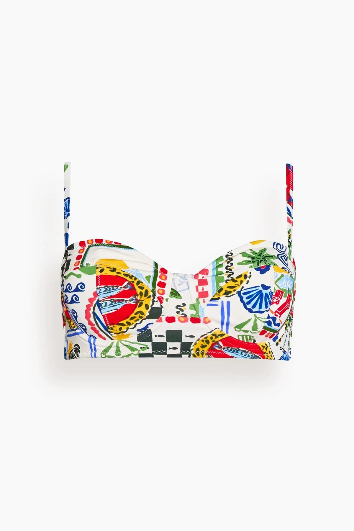 Bikini Top in Coastal Conversation