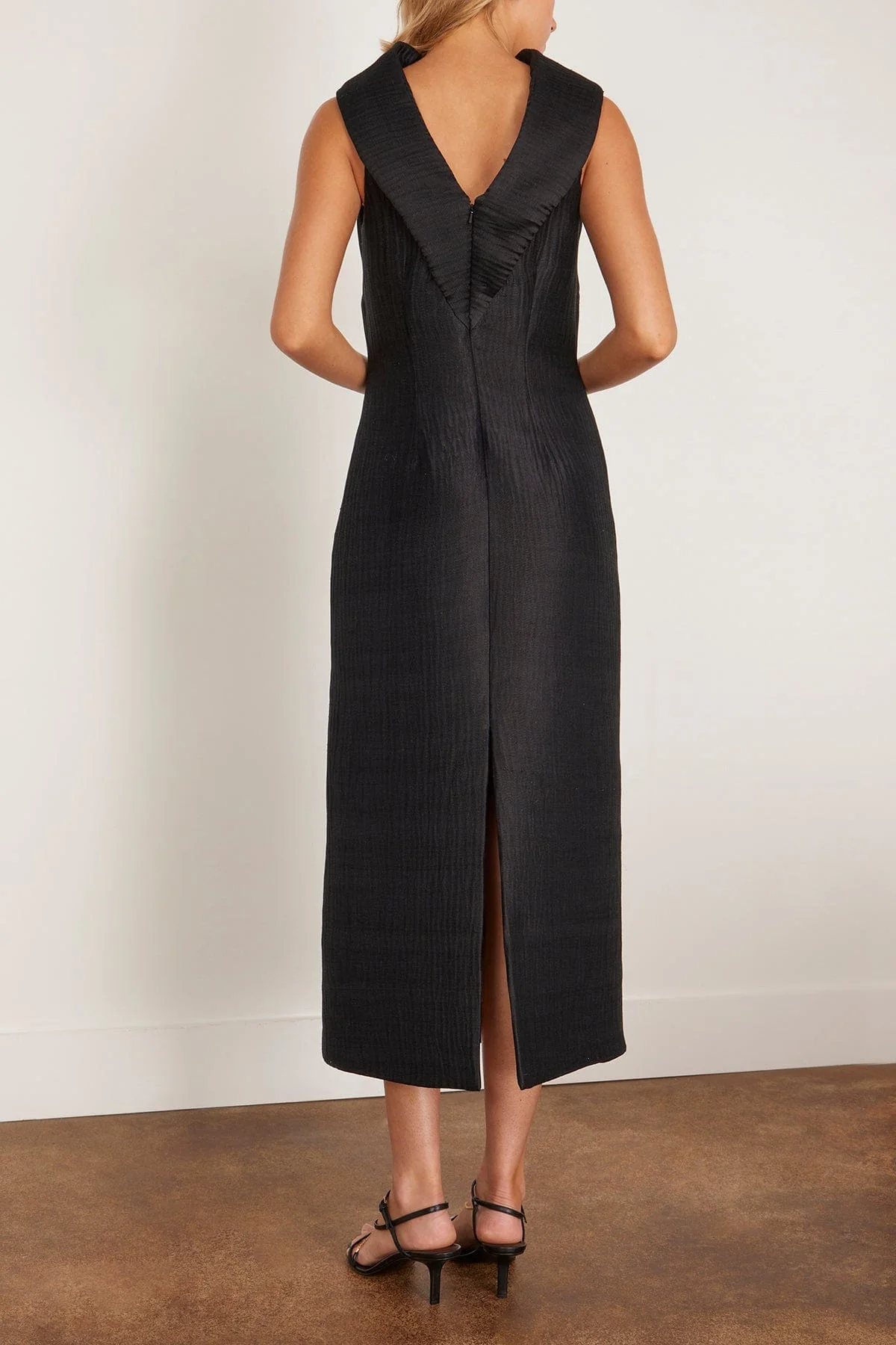 Blair Sheath Dress in Black - Image 4