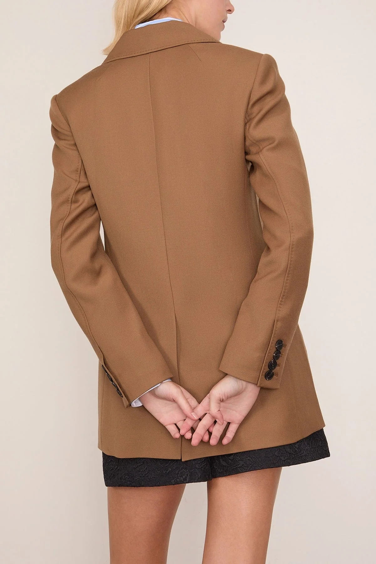 Blanche Blazer in Camel - Image 4
