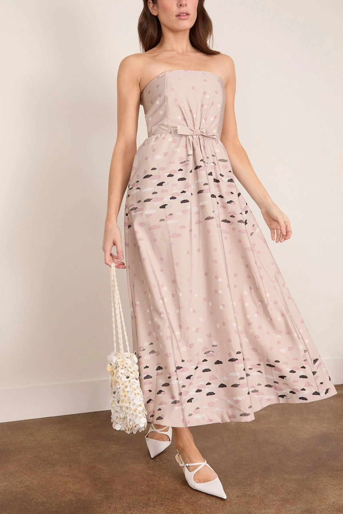 Bodette Dress in Polka Clouds - Image 2
