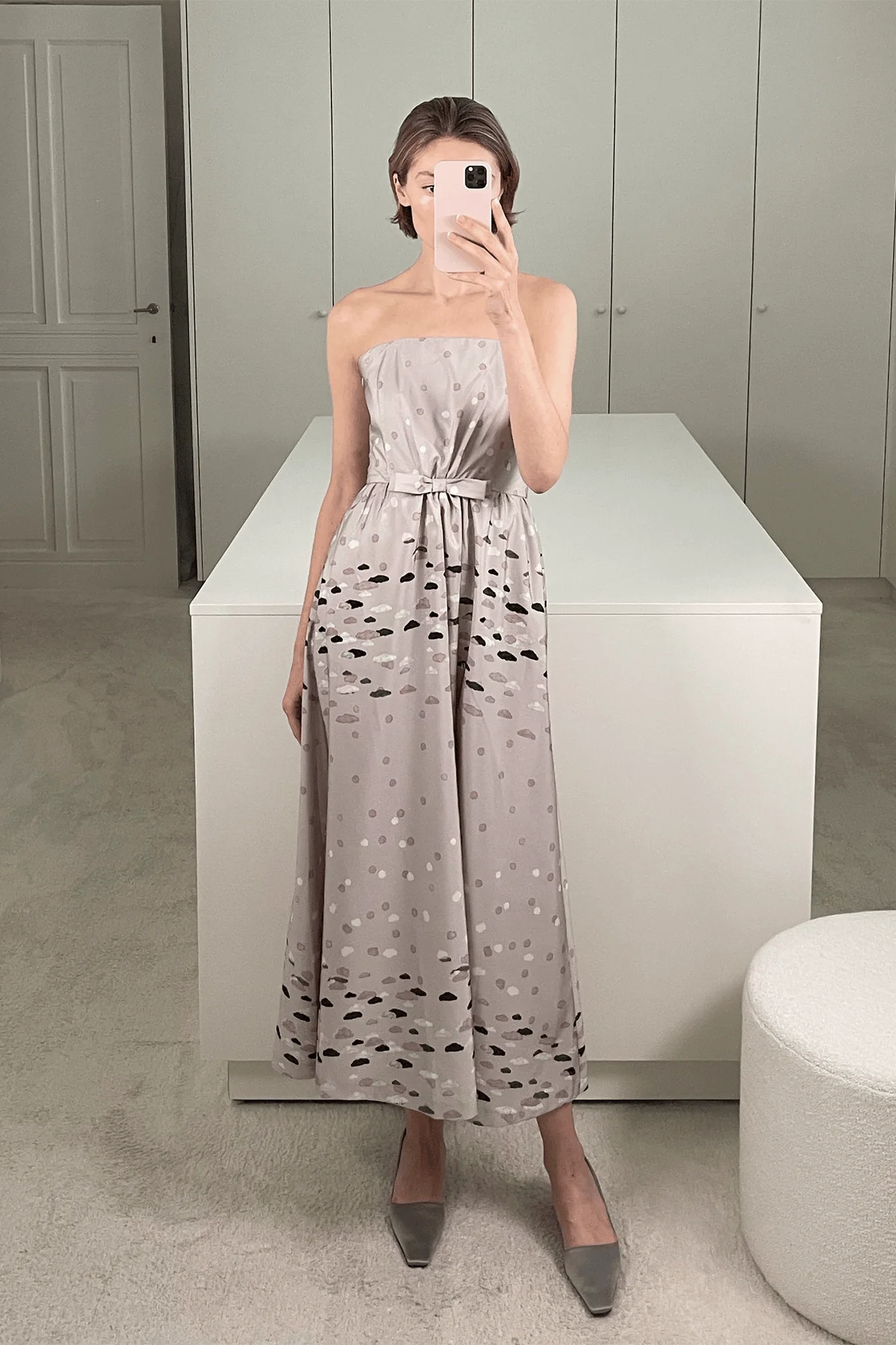 Bodette Dress in Polka Clouds - Image 5