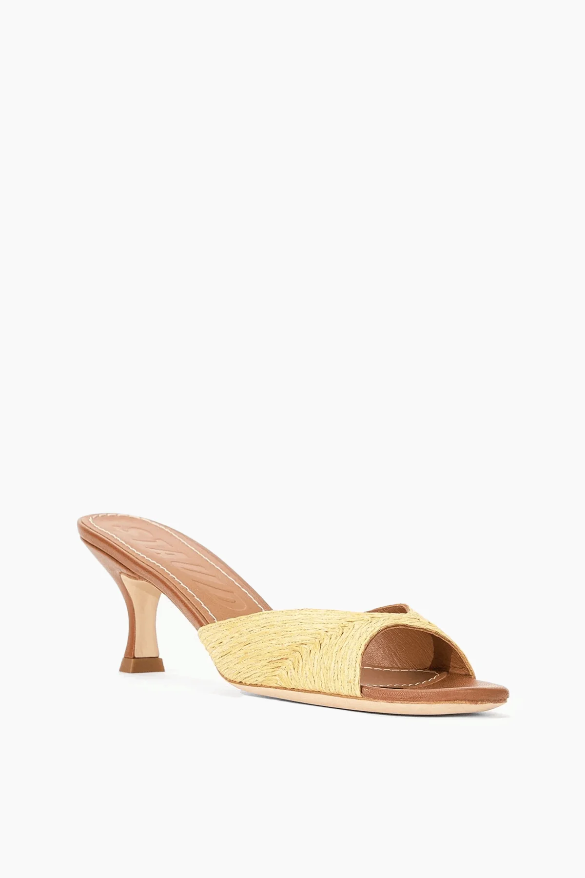 Brigitte Mule in Natural Raffia - Image 3