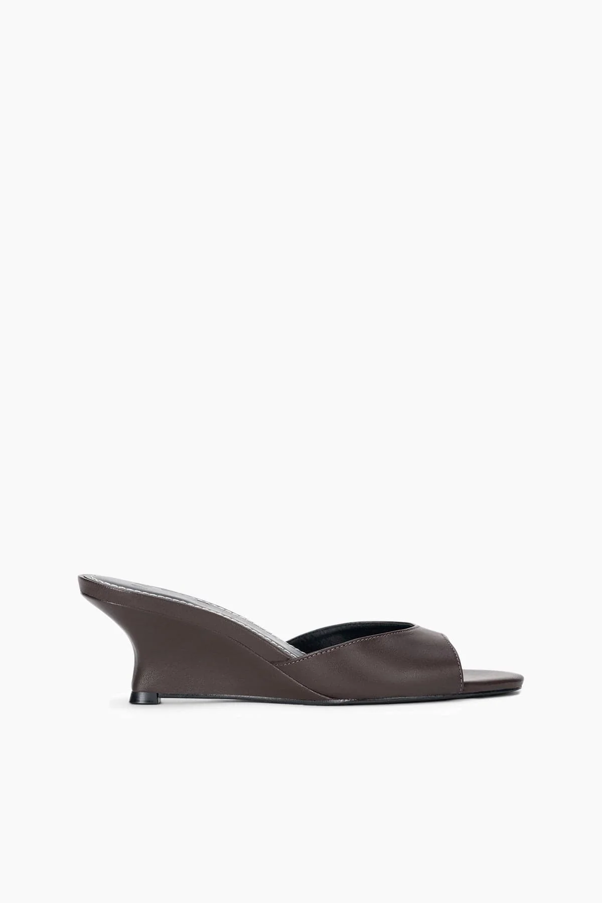 Brigitte Wedge in Espresso