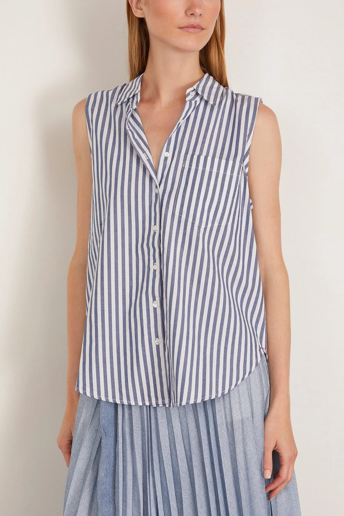 Brooks Shirt in Mediterranean - Image 3
