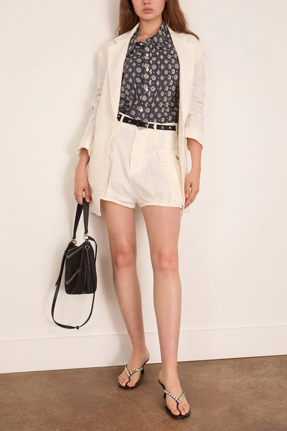 Bubble Skort in White - Image 2