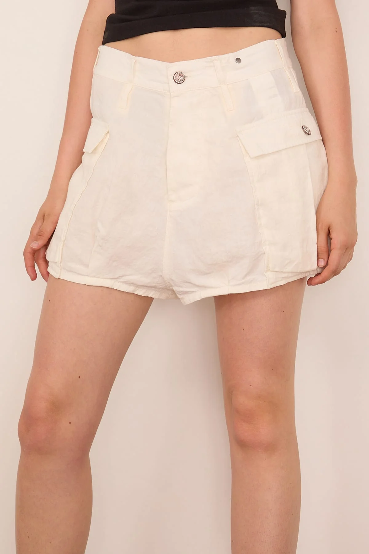 Bubble Skort in White - Image 3