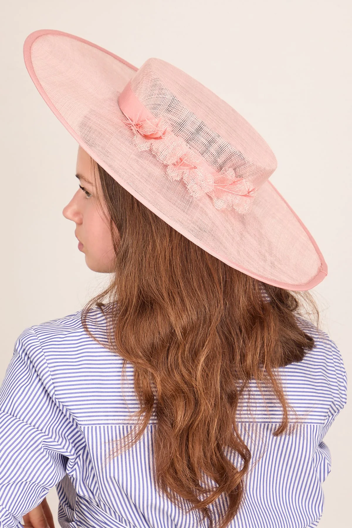 Calista Hat in Blush - Image 2