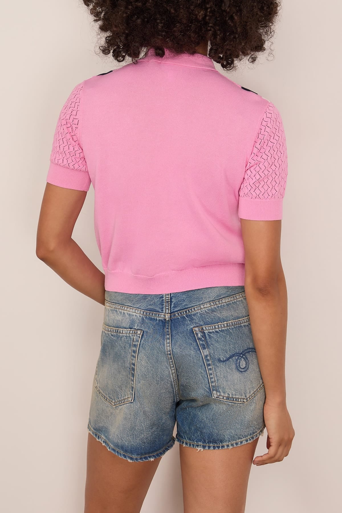 Camilla Top in Begonia Pink - Image 4