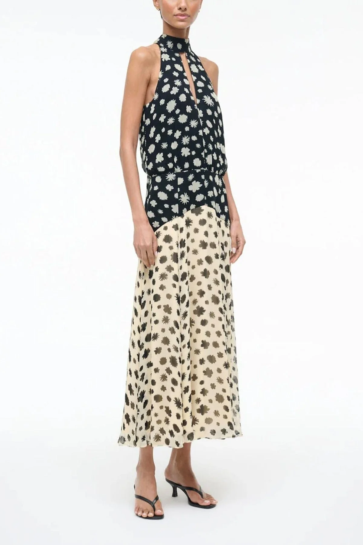 Camryn Dress in Ditsy Multi - Image 3