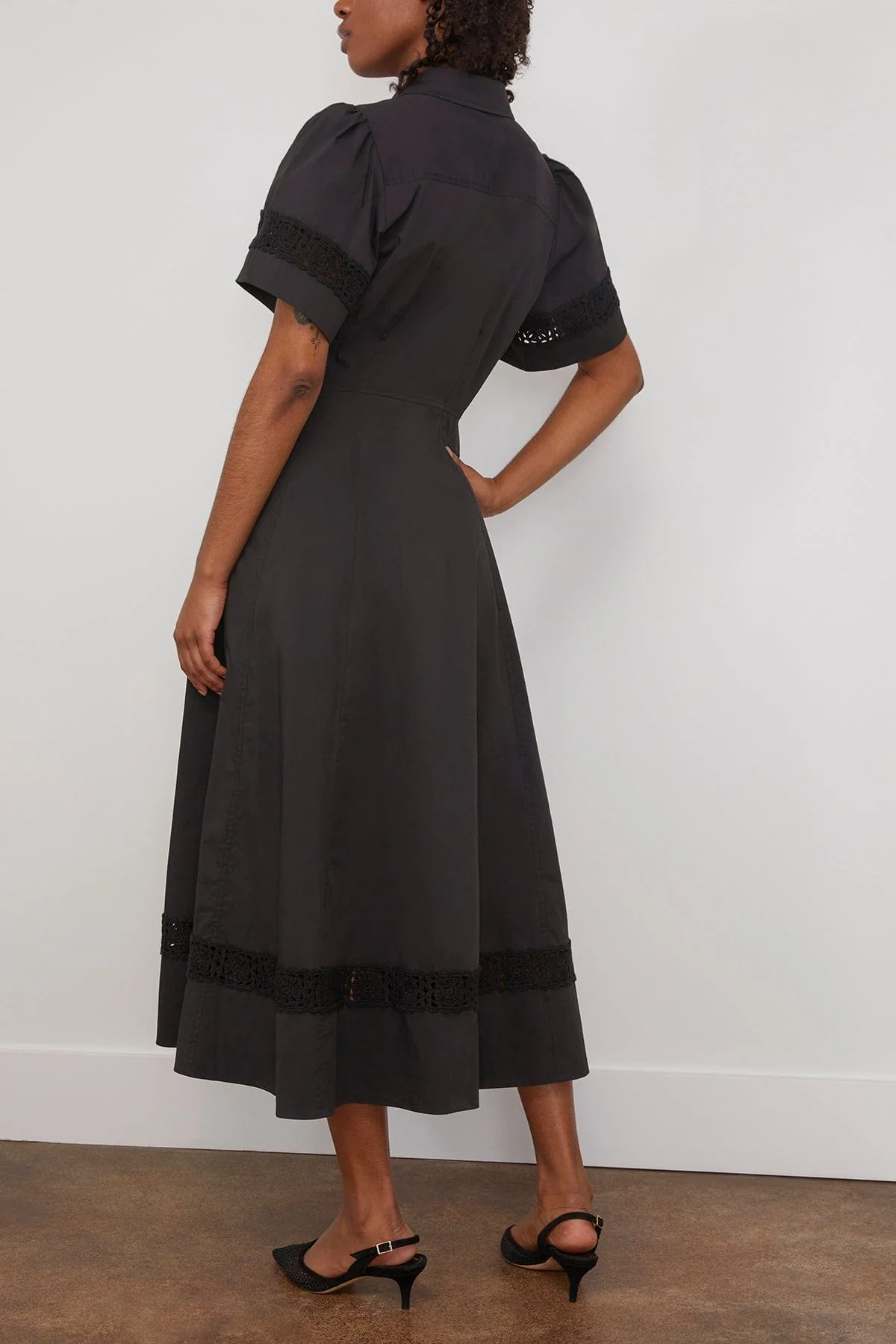 Carlton Dress in Black (TS) - Image 4