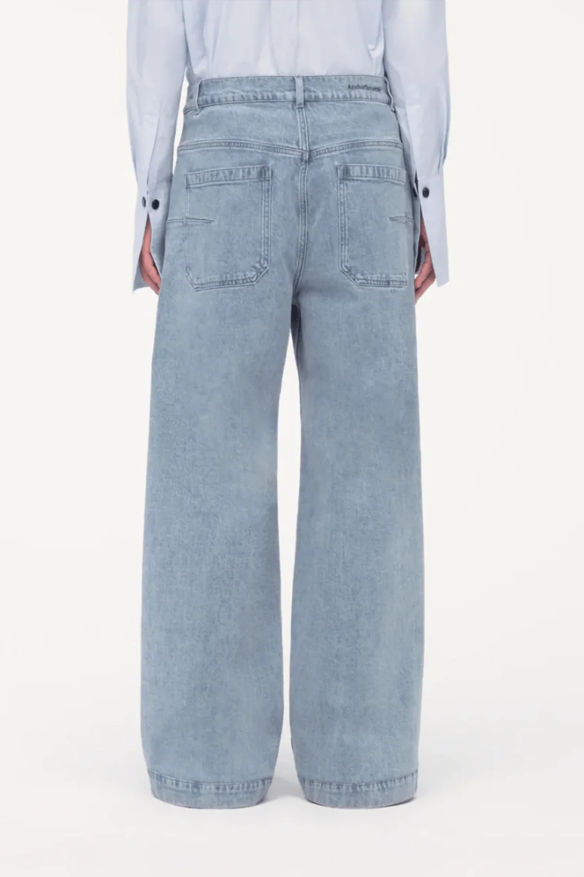 Carpenter Denim Pant in Light Blue Wash - Image 4