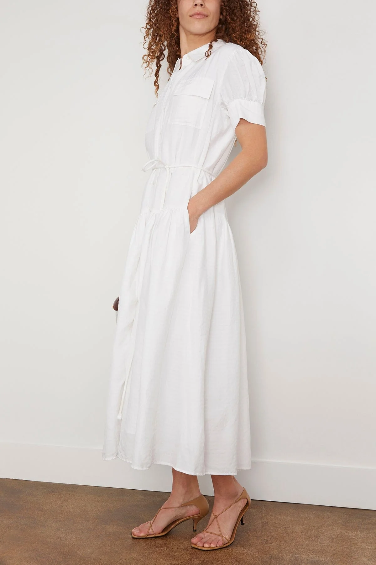Carrington Dress in Off White - Image 2