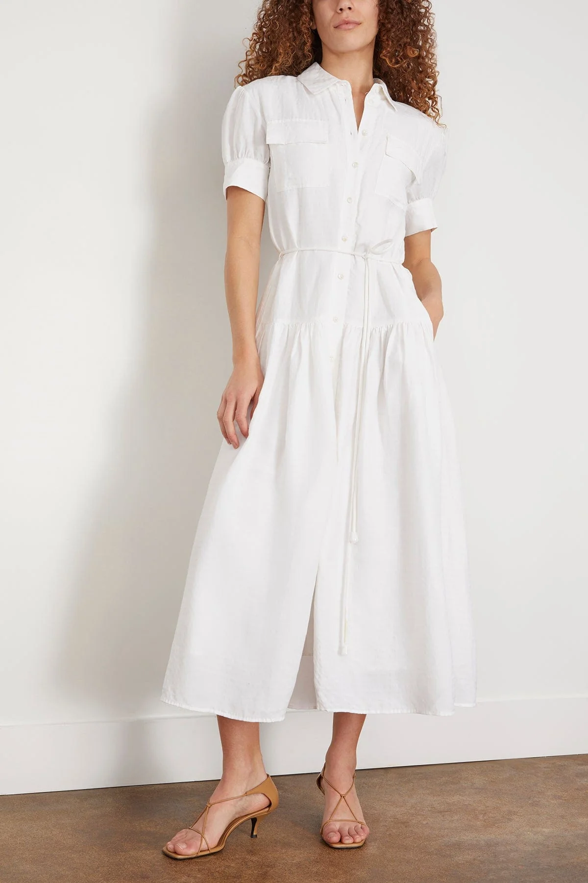 Carrington Dress in Off White - Image 3