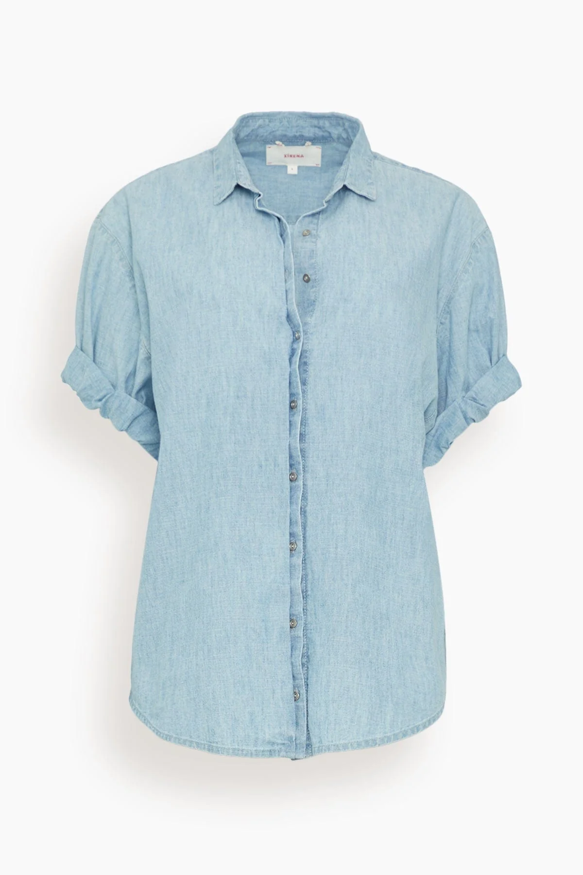 Channing Shirt in Dusty Blue