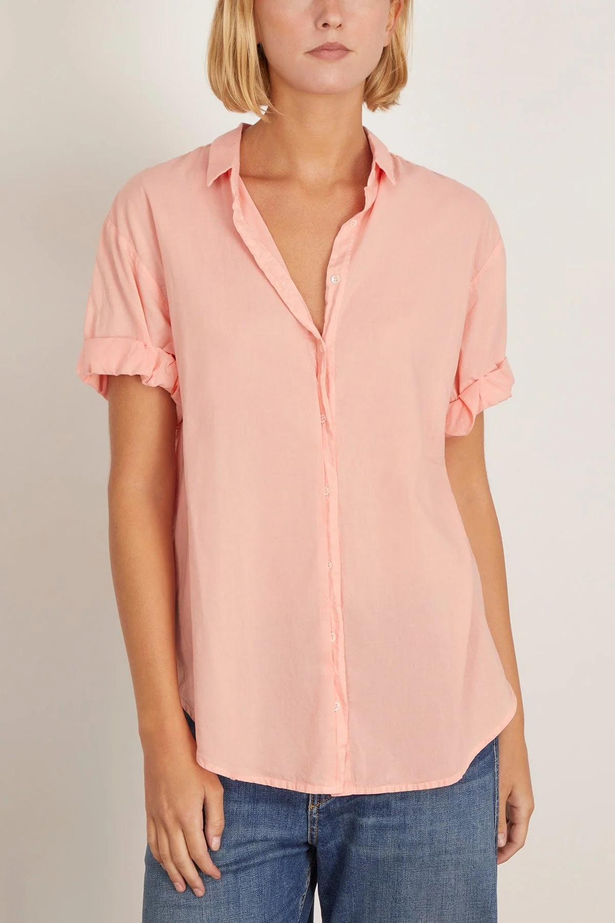 Channing Shirt in Grapefruit - Image 3
