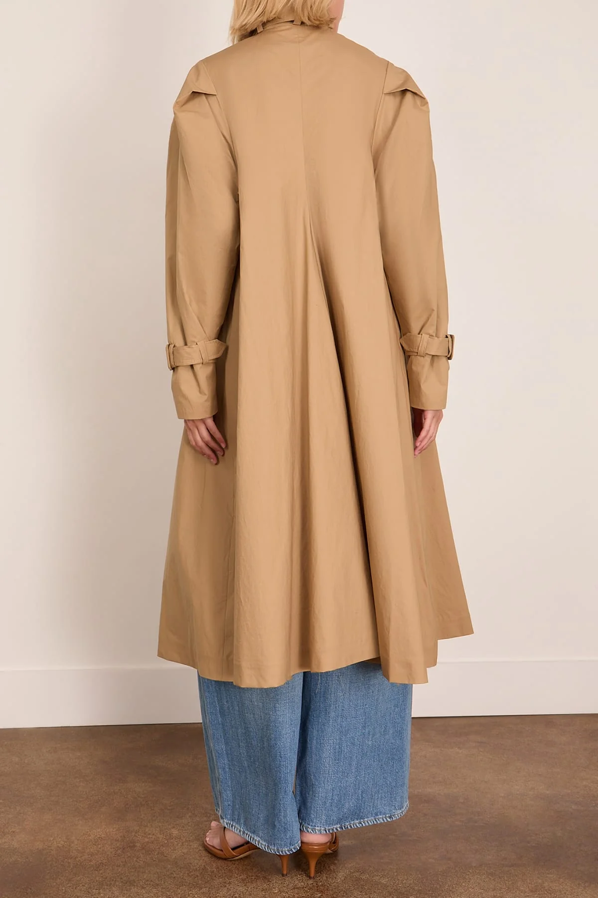 Chet Light Cotton Trench in Barley - Image 4