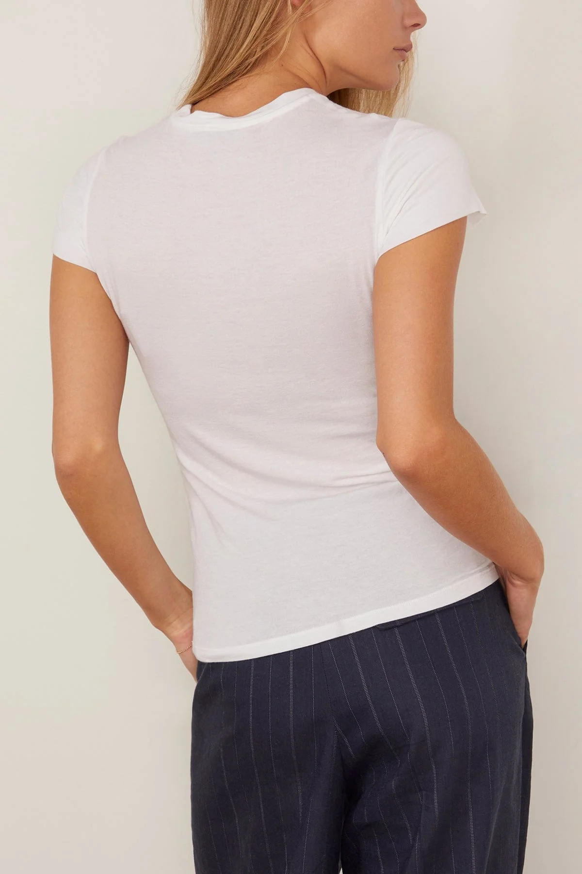 Chic Comfort Shirt in Eggshell - Image 4