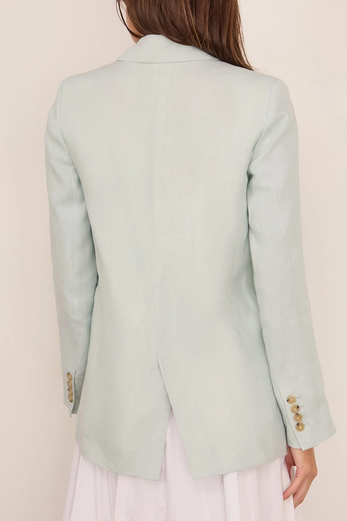 Chic Linen Jacket in Plume - Image 4