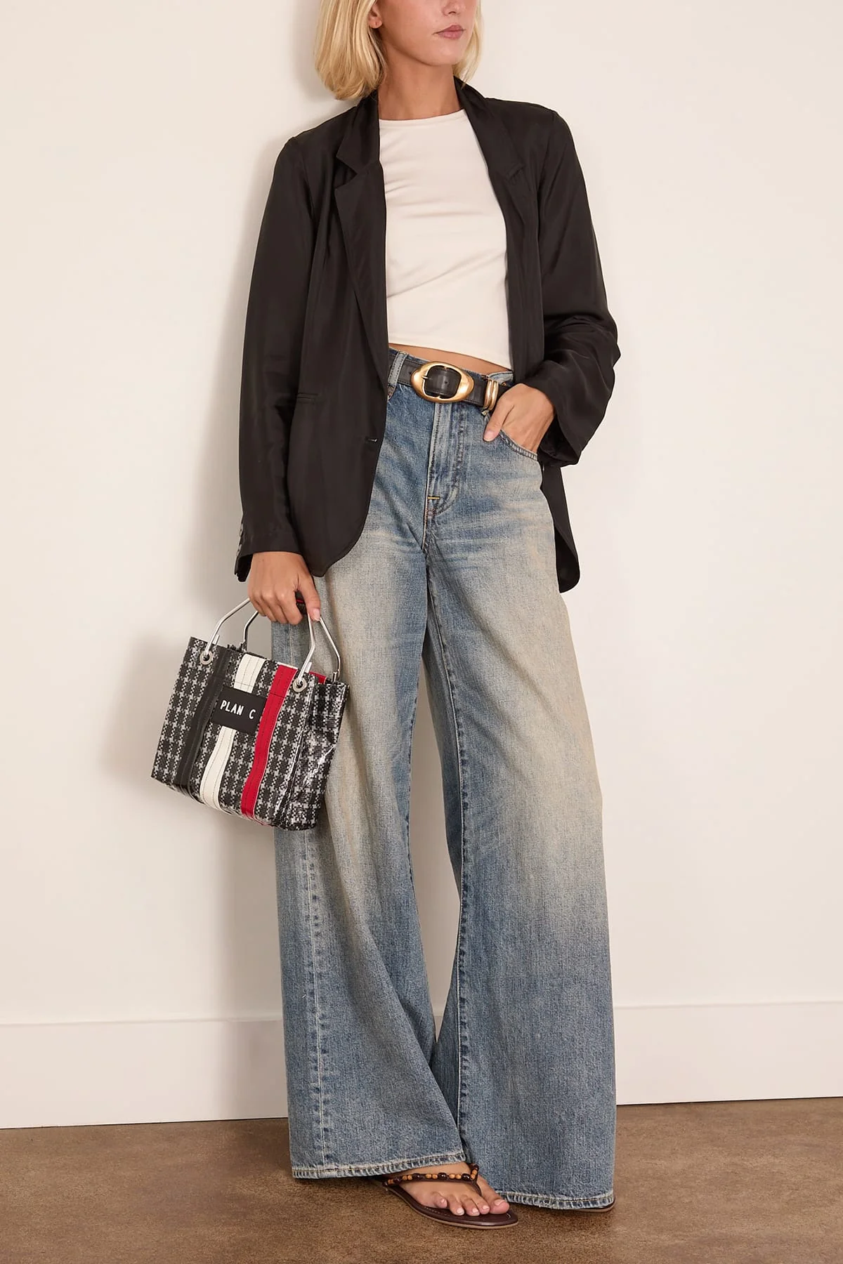 Chic Twill Jacket in Noir - Image 2