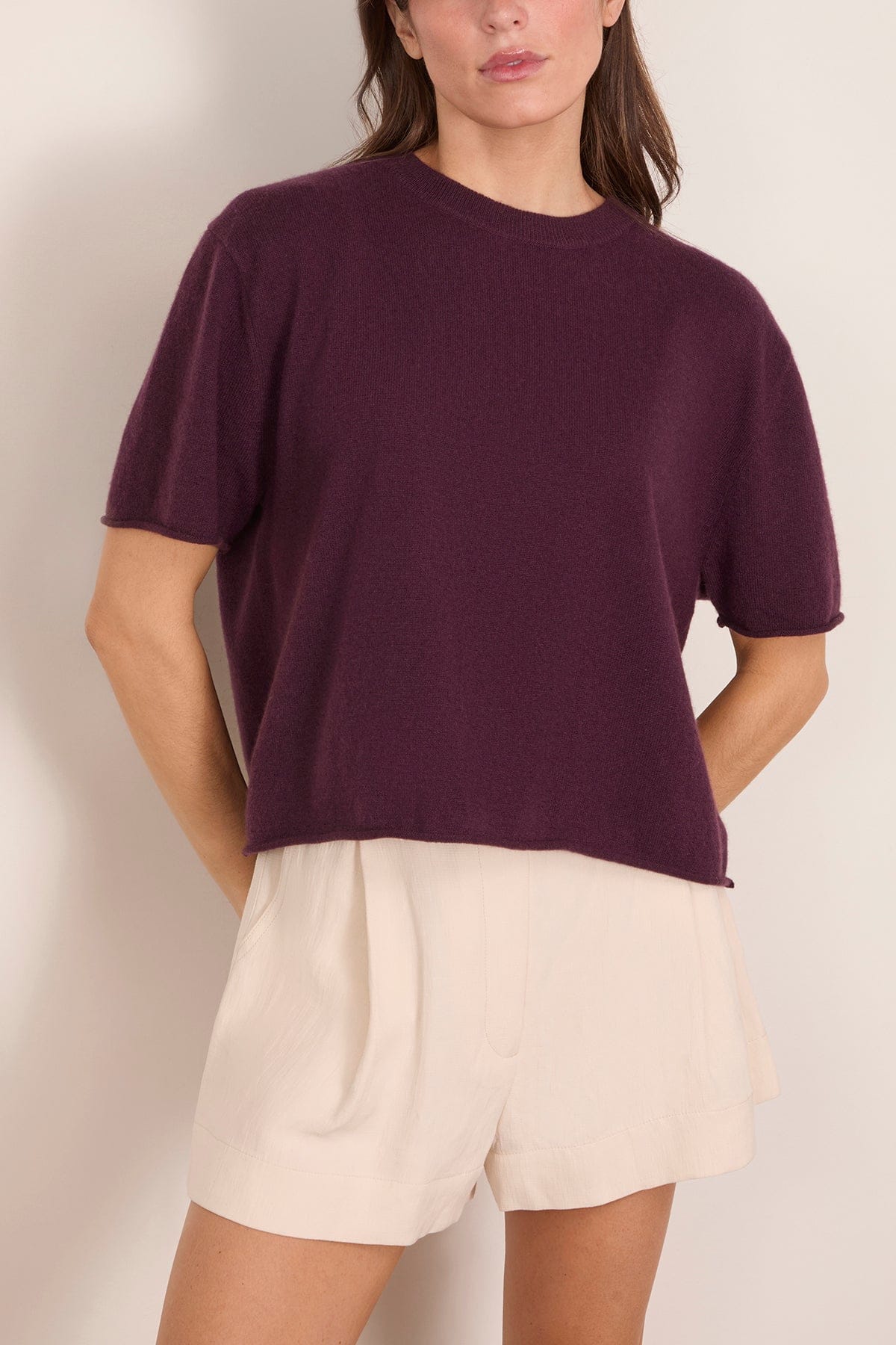 Cila T-Shirt in Mahogany - Image 3