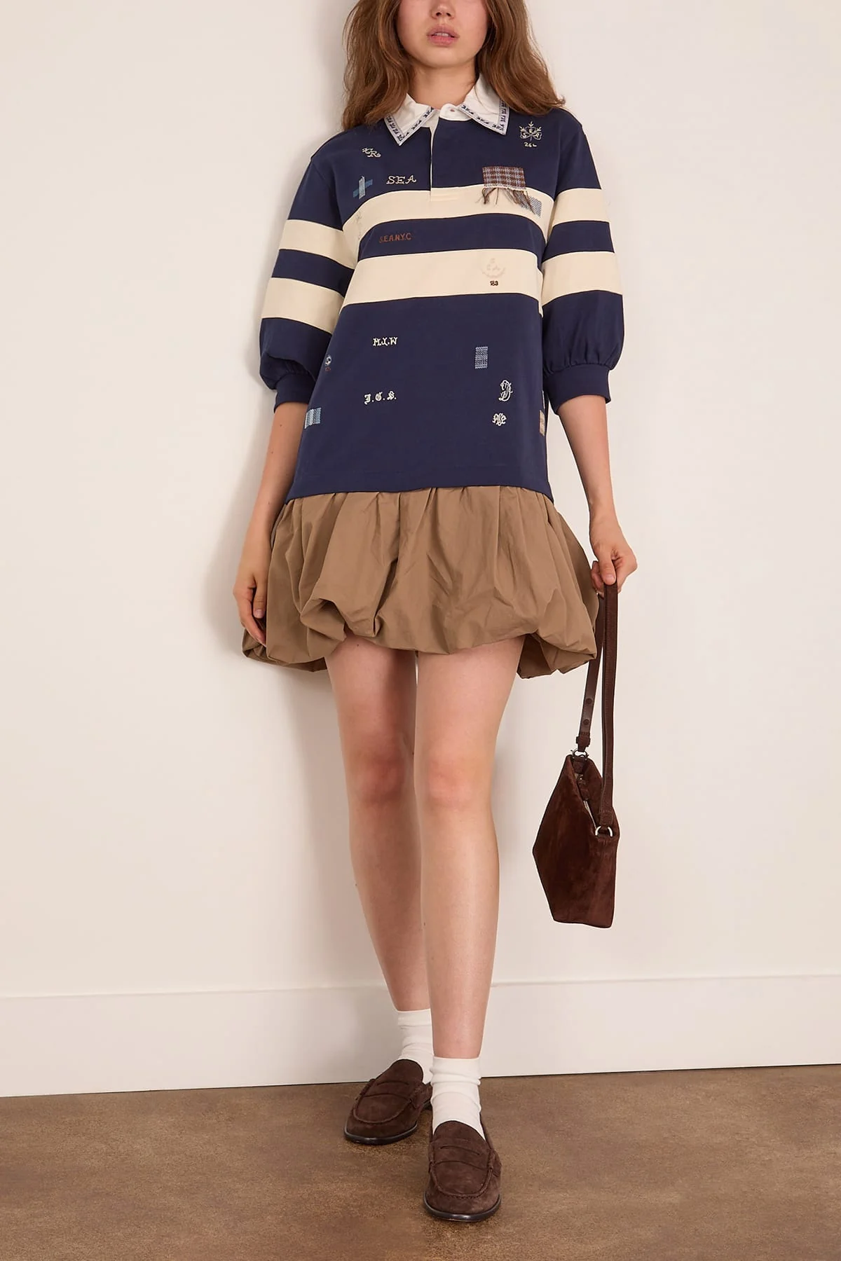 Claira Rugby Dress in Multi - Image 2