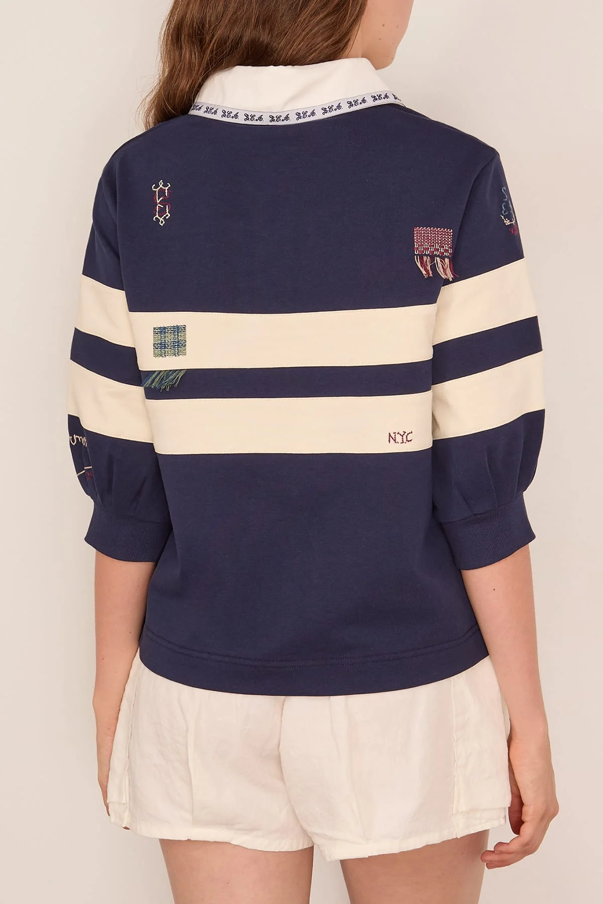 Claira Rugby Shirt in Multi - Image 4