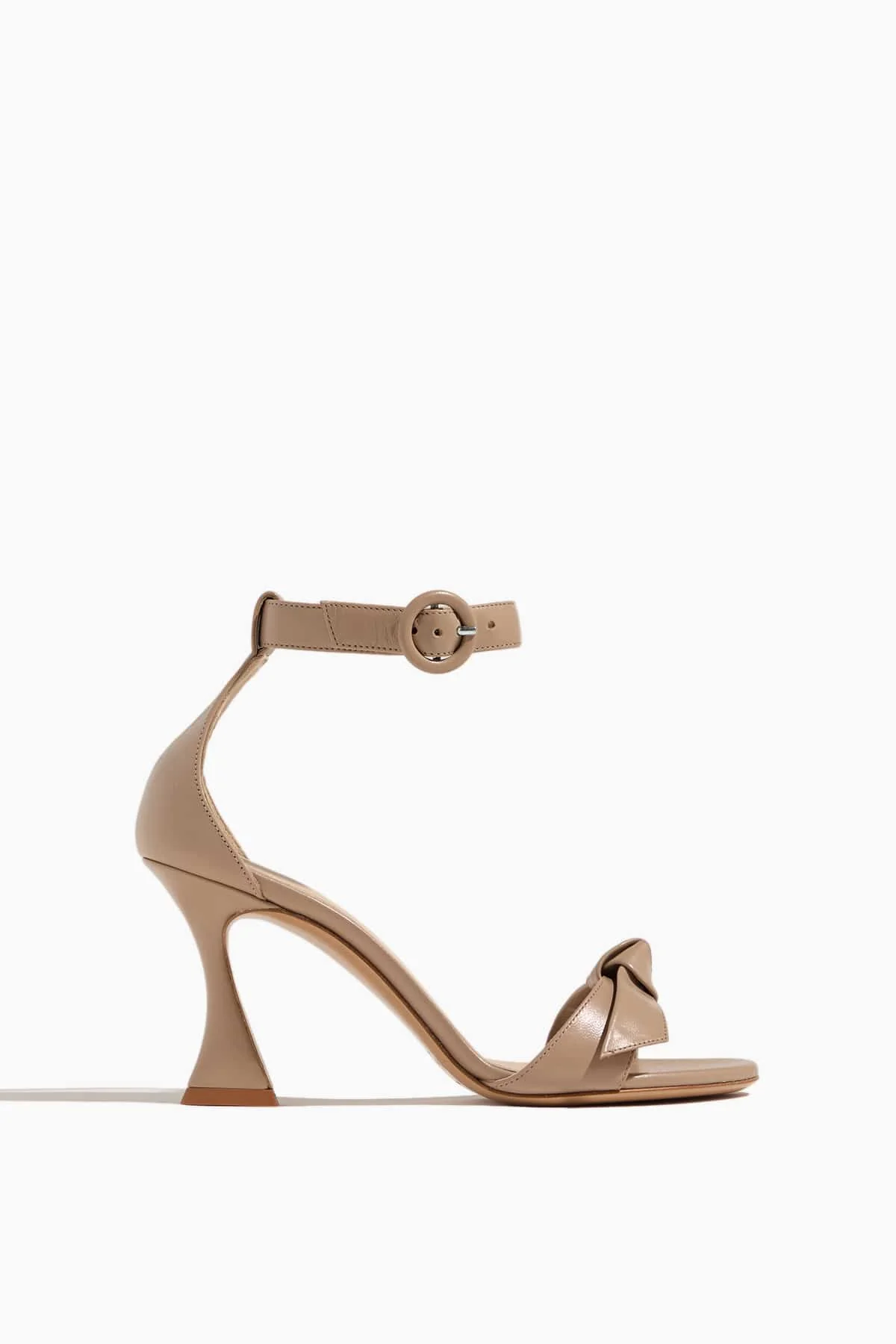 Clarita Buckle Sandal 85 in Nude
