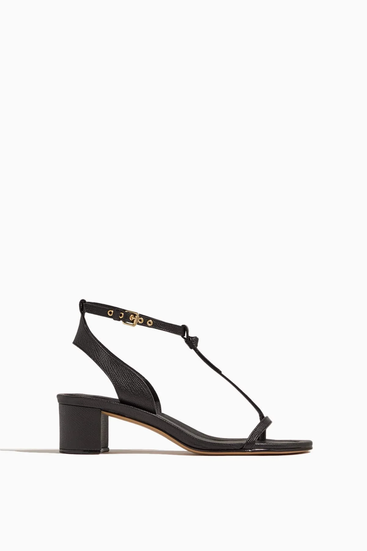 Clarita Hoop Sandal 45 in Black