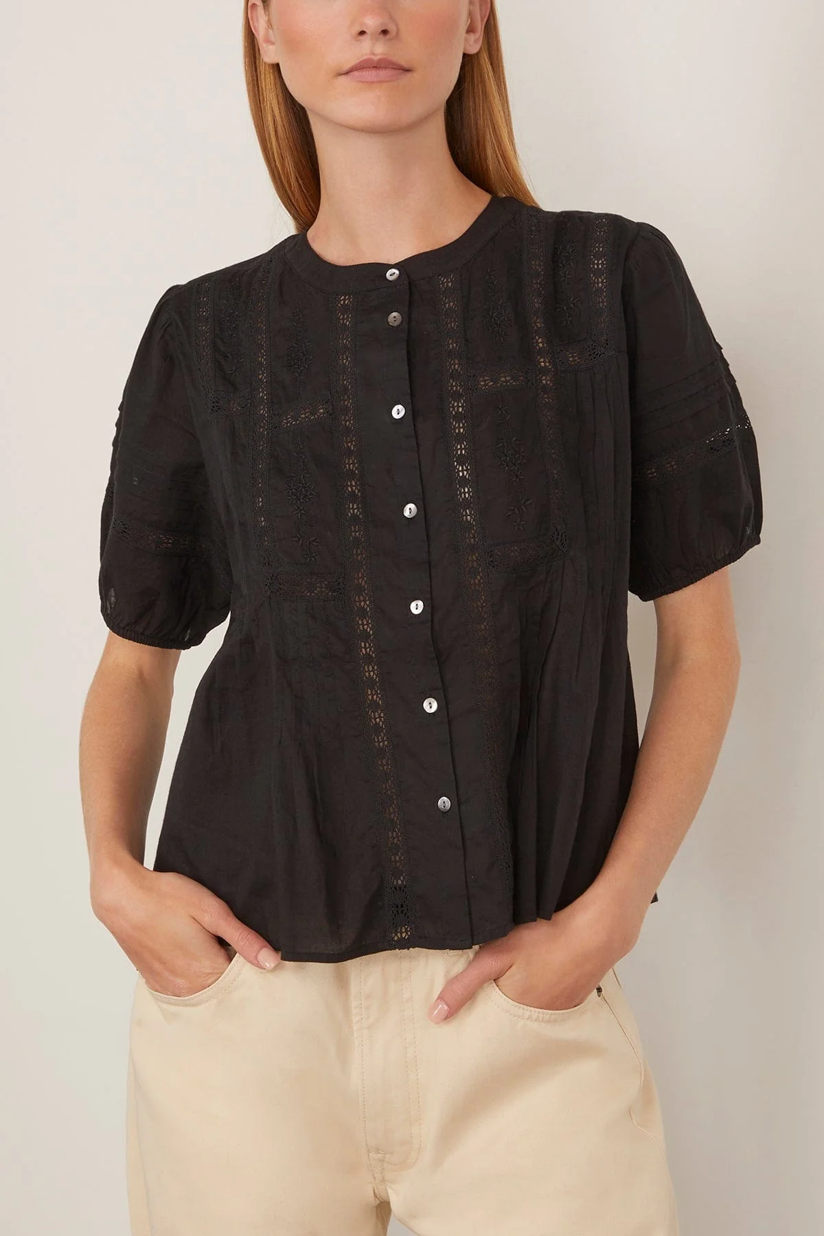 Claudia Shirt in Black - Image 3