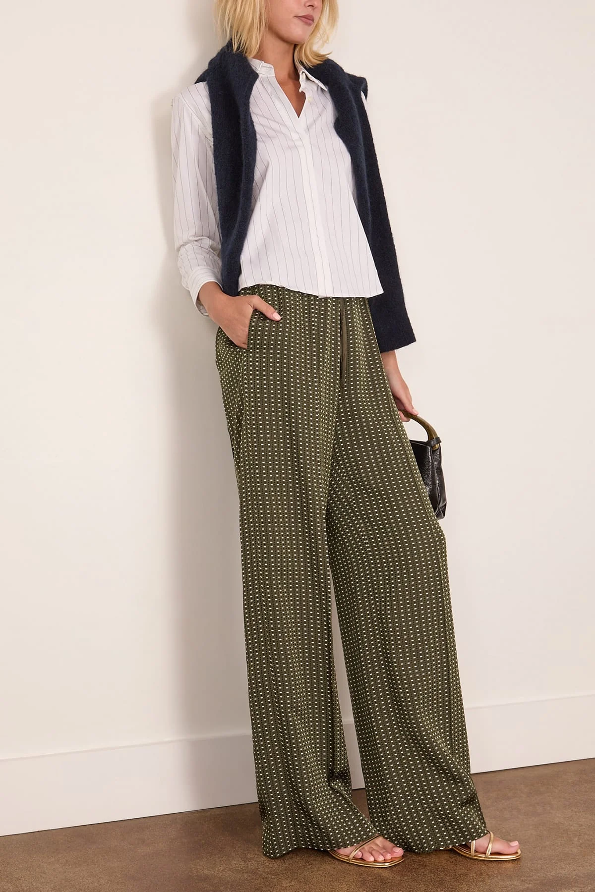Clavini Shirt in Navy - Image 2