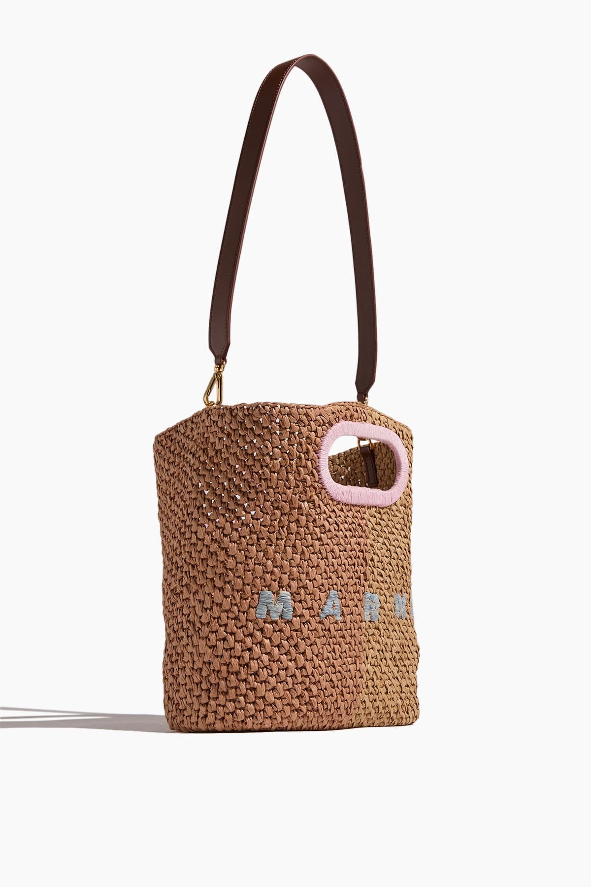 Clutch in Rose/Pompeii/Coffee/Shadow - Image 4