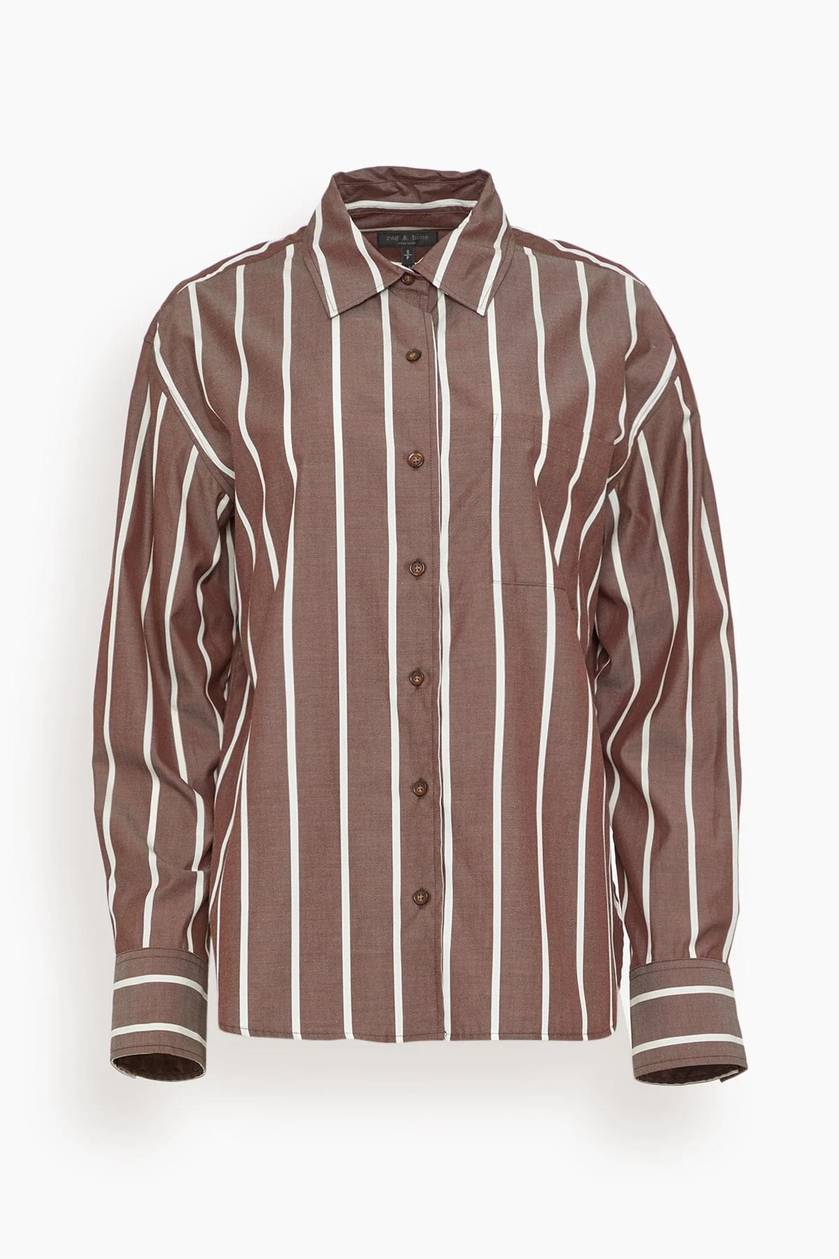 Connie Stripe Shirt in Rosewood Stripe