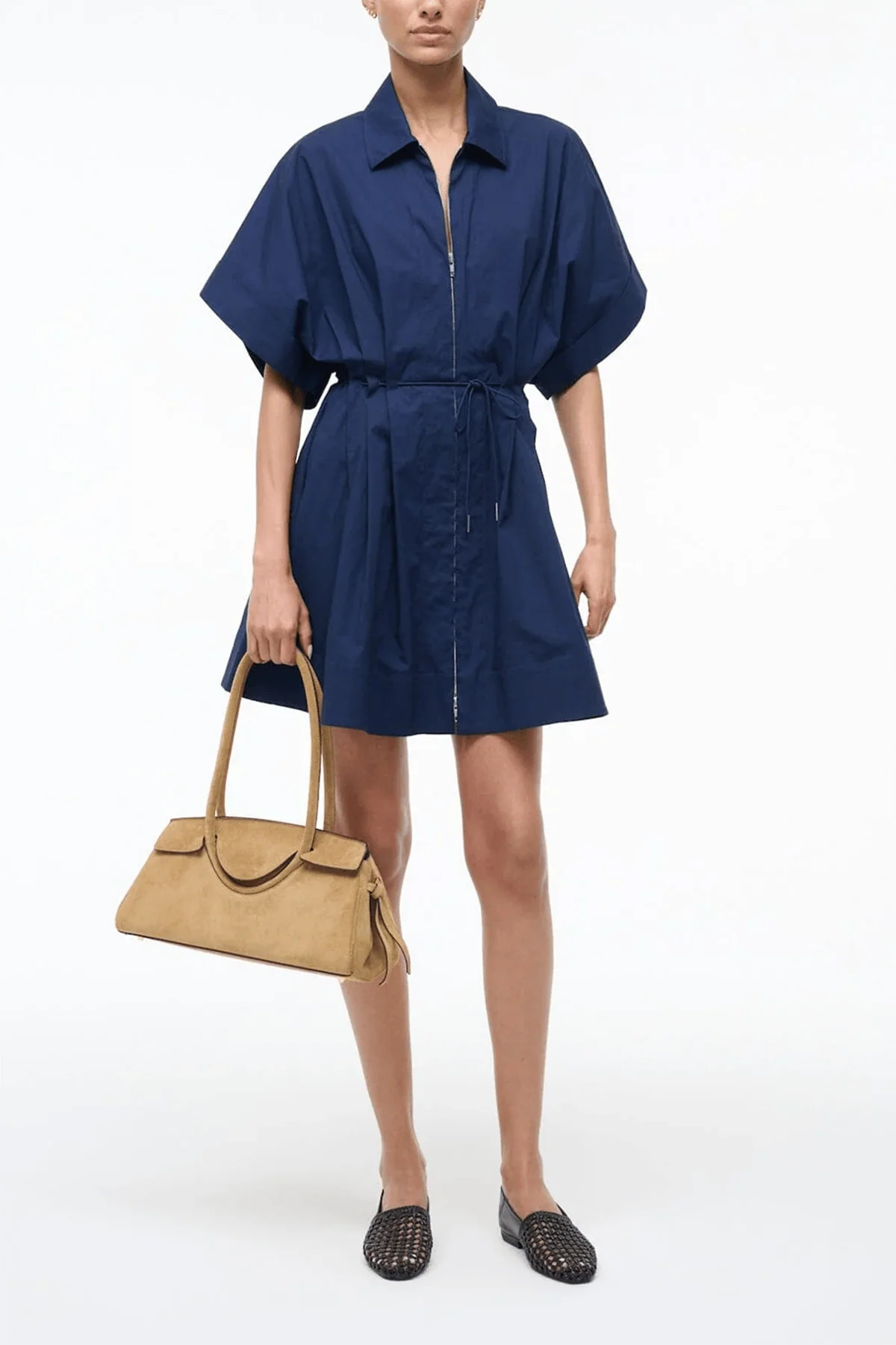 Cori Dress in Navy - Image 2