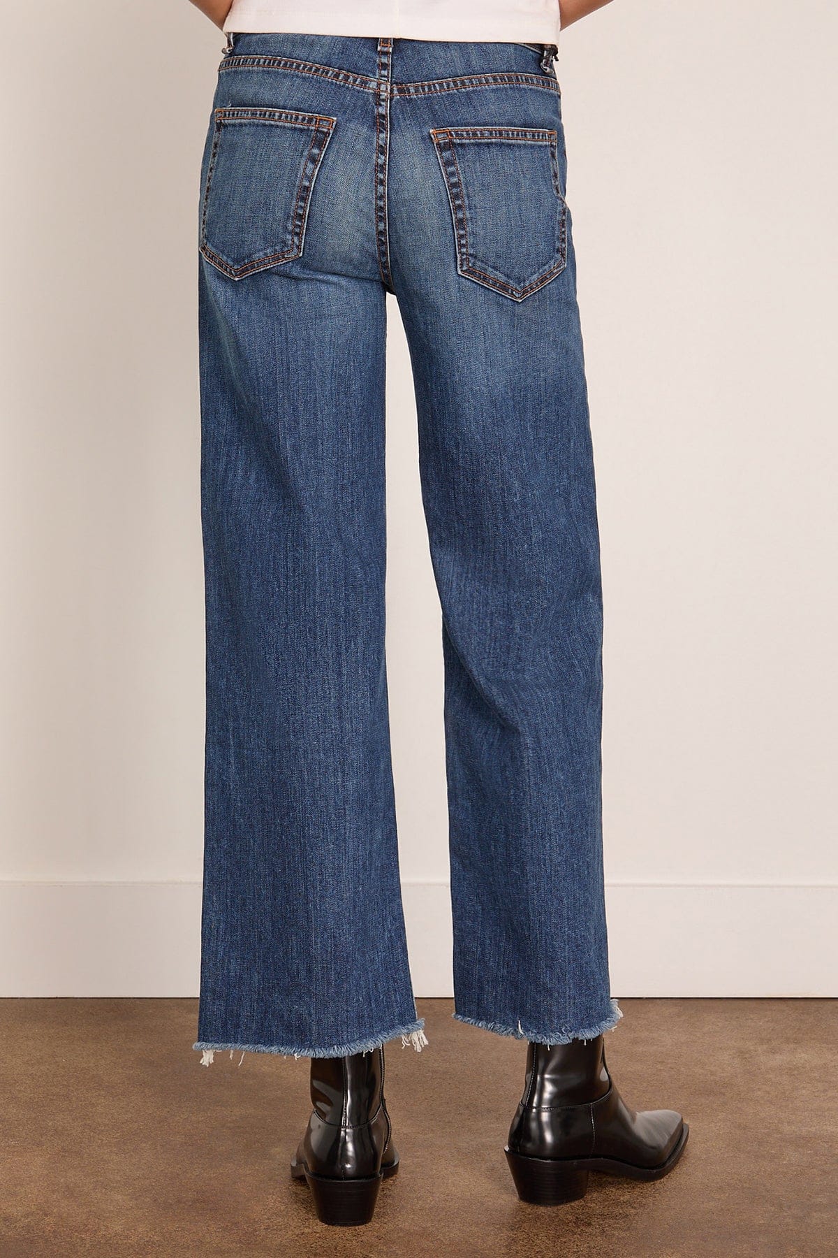 Crop Wide Leg in Chevelle - Image 4