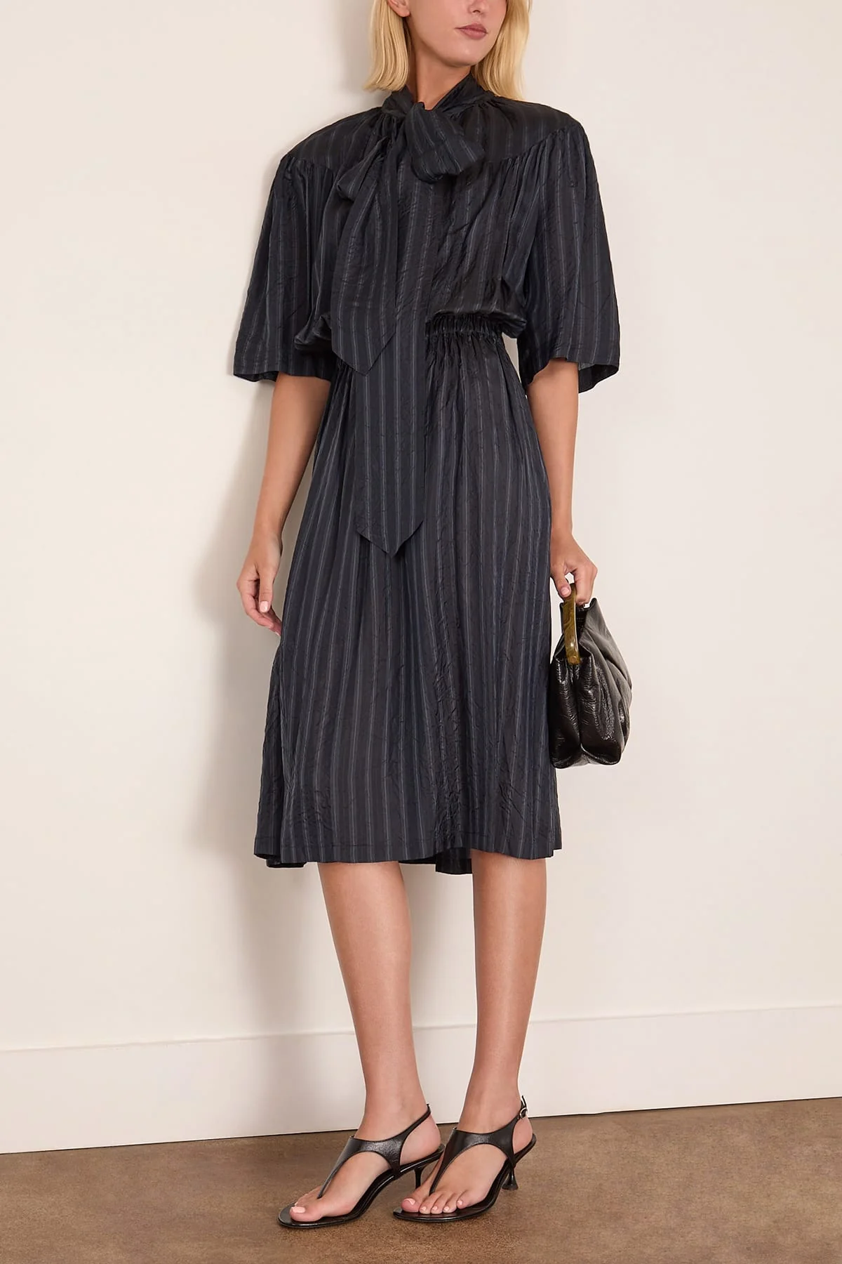 Daffino Dress in Navy - Image 2