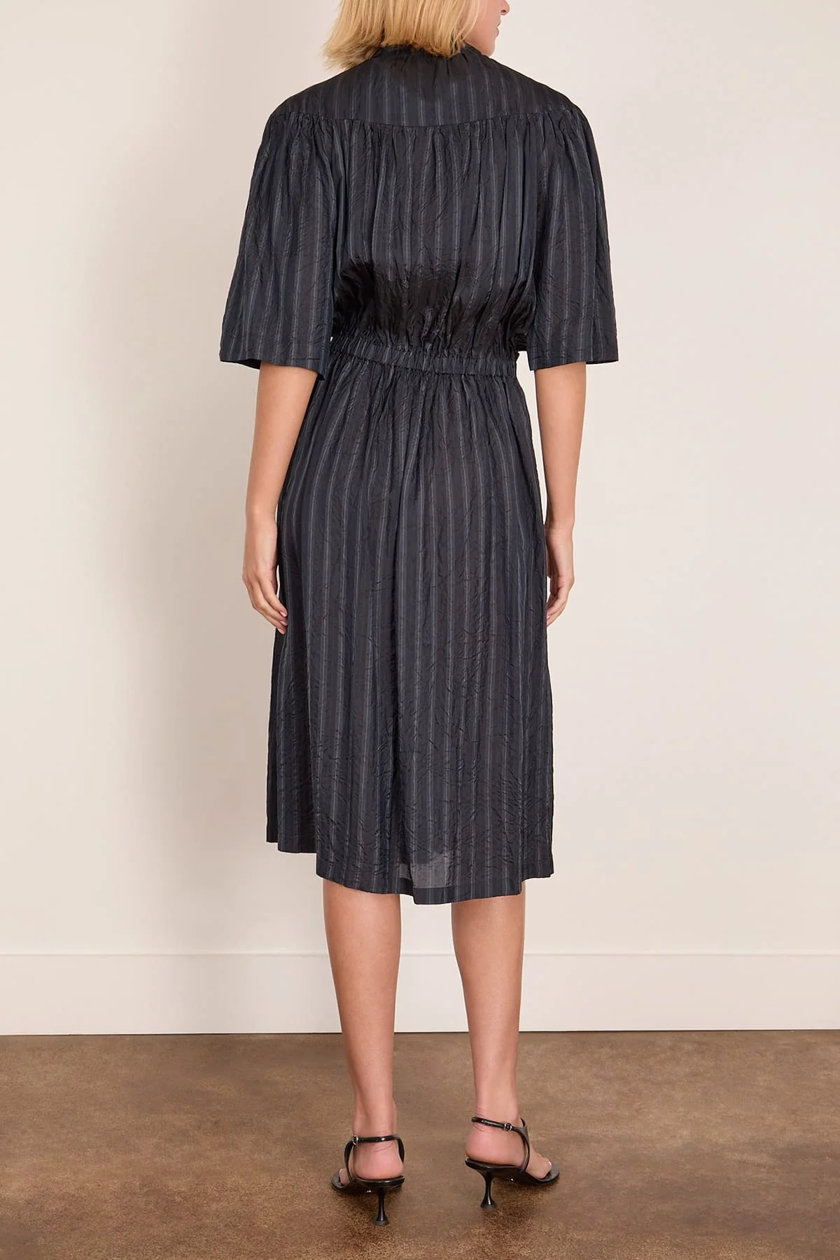 Daffino Dress in Navy - Image 4