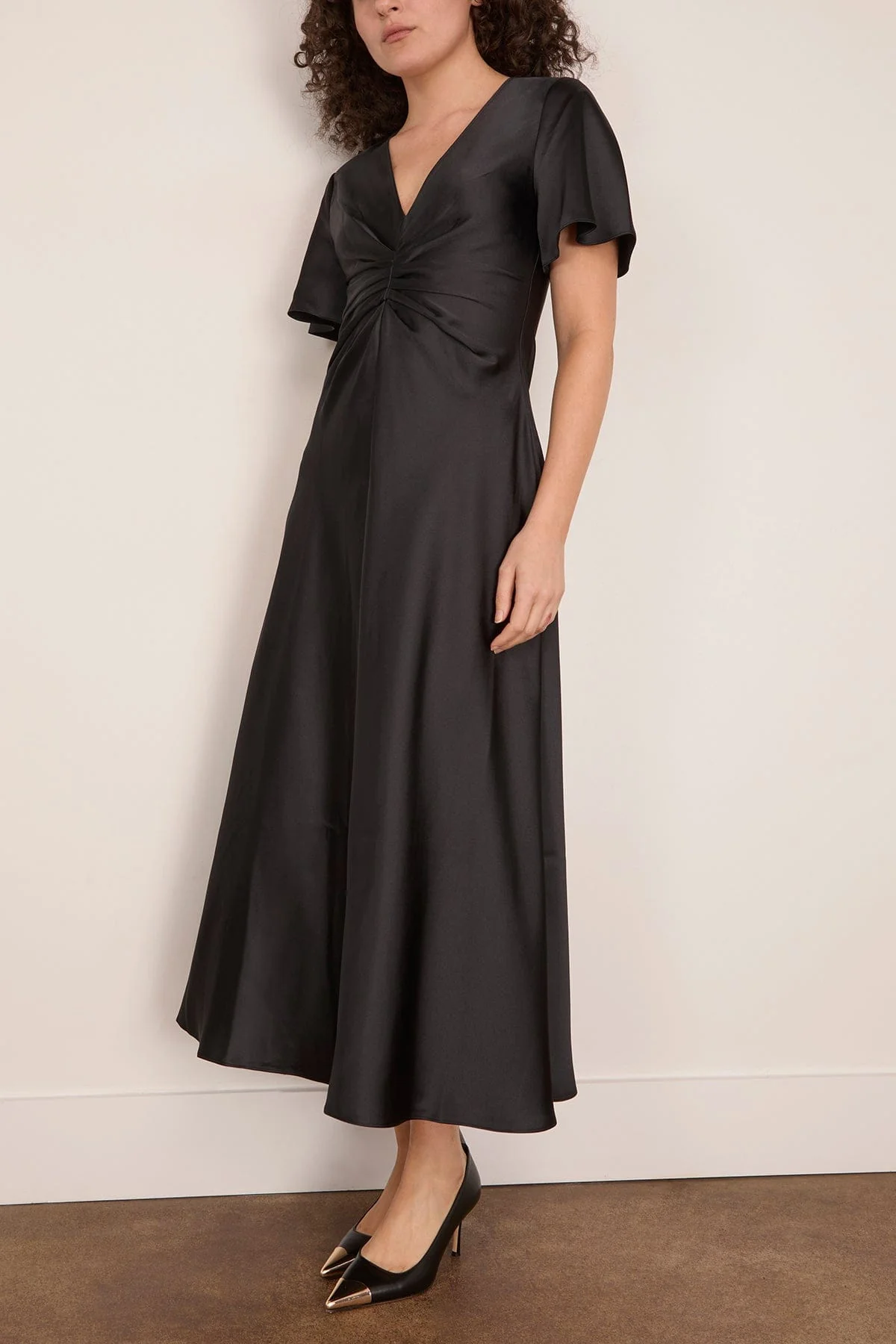 Daphne Dress in Black - Image 3