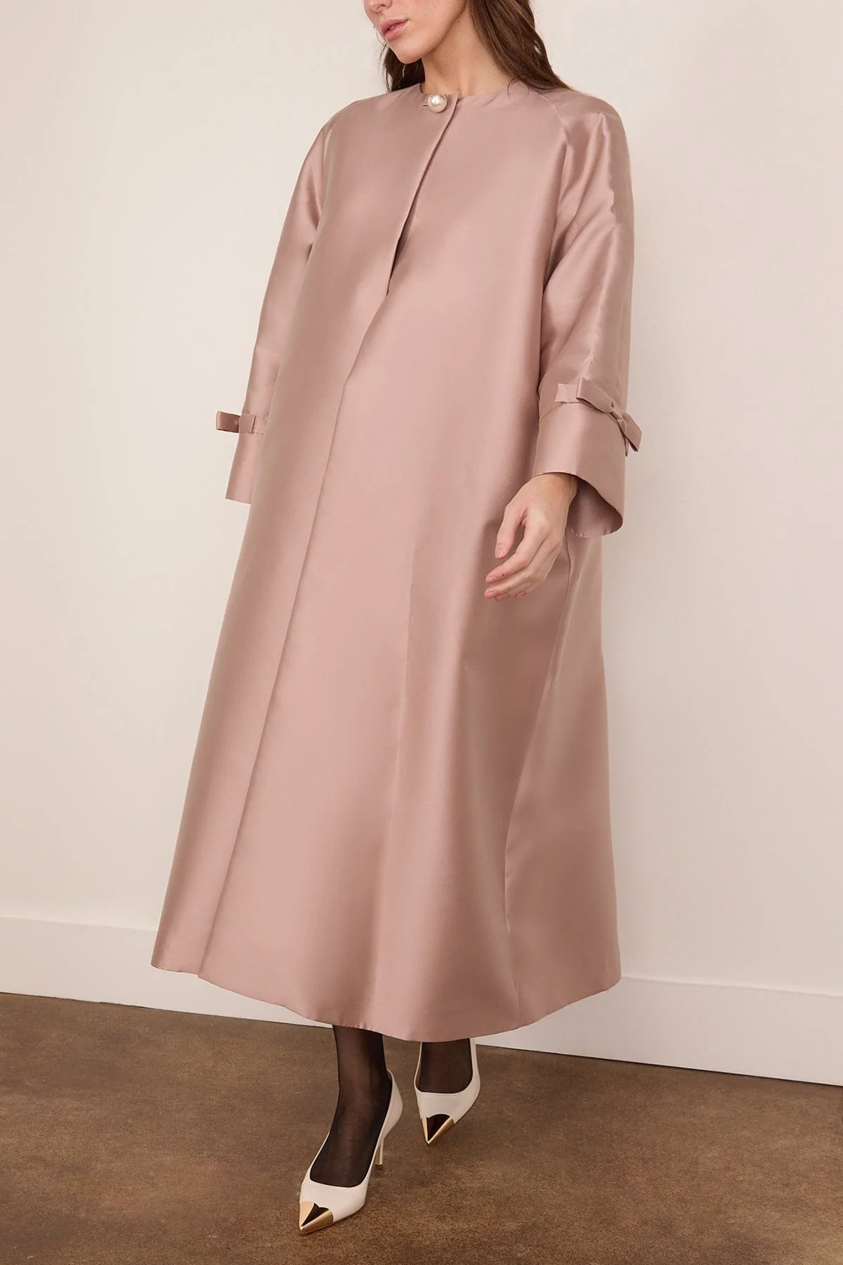 David Midi Coat in Rose - Image 3